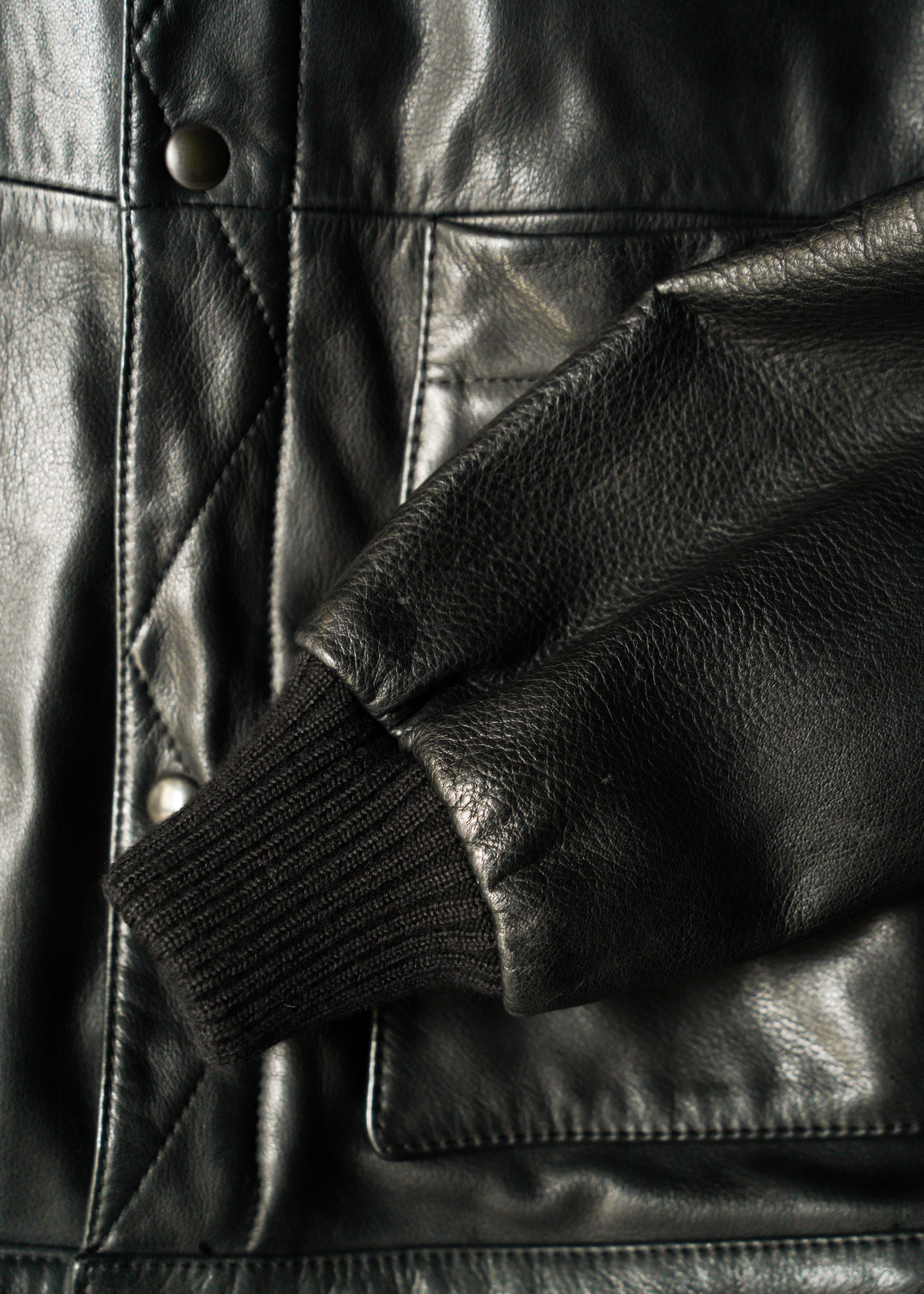 MARTIN MARGIELA 07AW multiple pockets single leather riders jacket