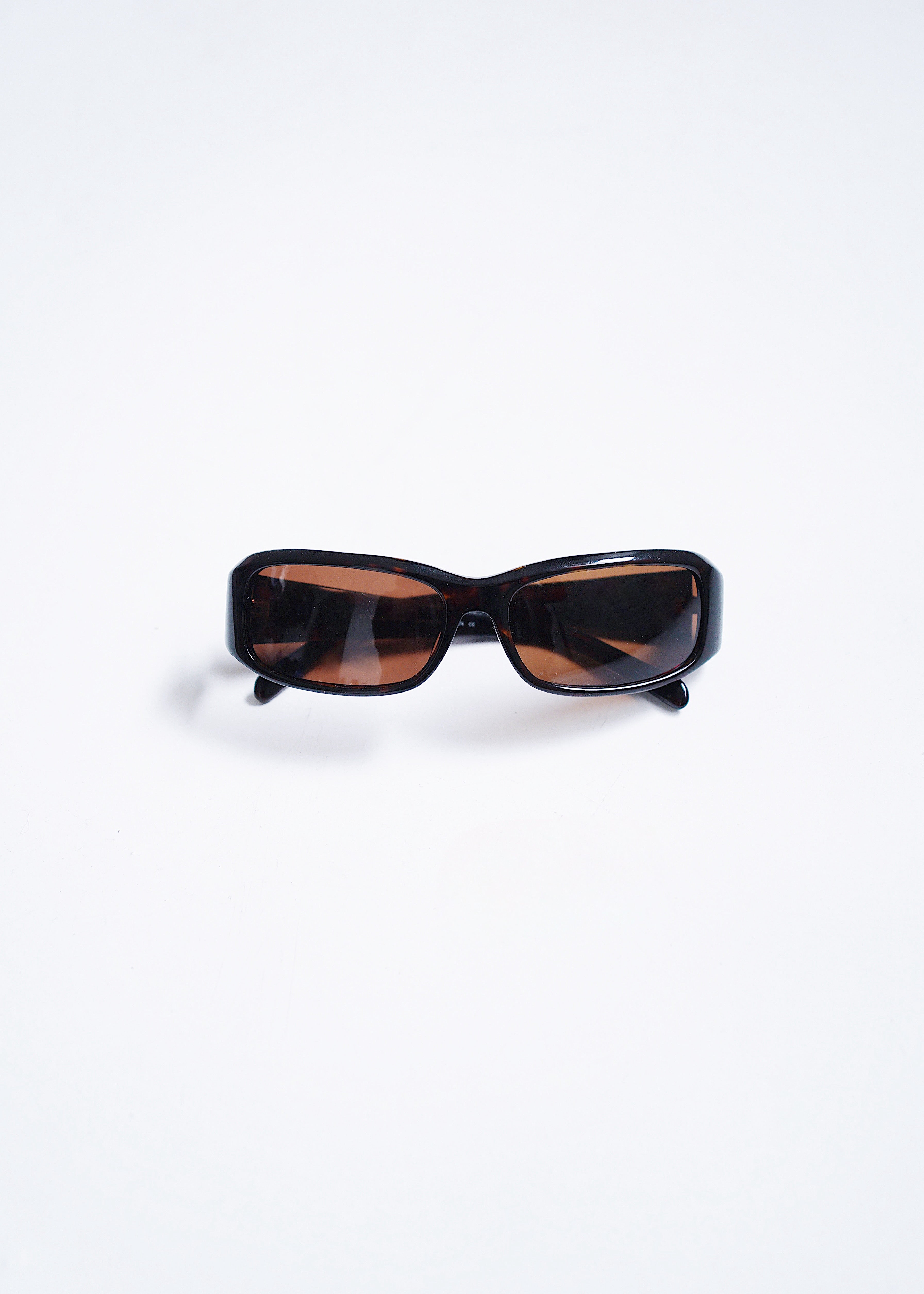 PRADA clear frame sunglasses
