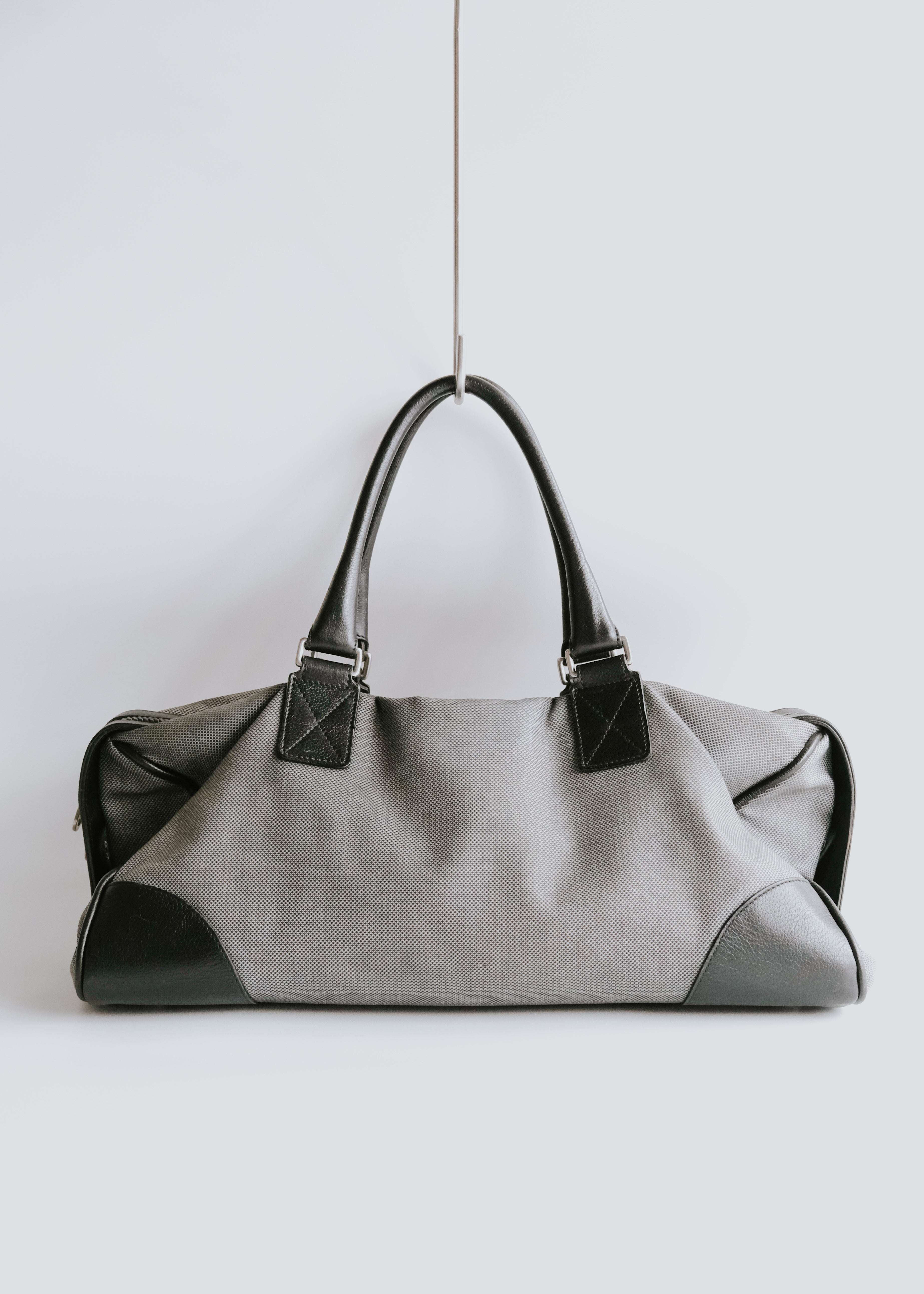 00-10's BOTTEGA VENETA leather combination boston bag
