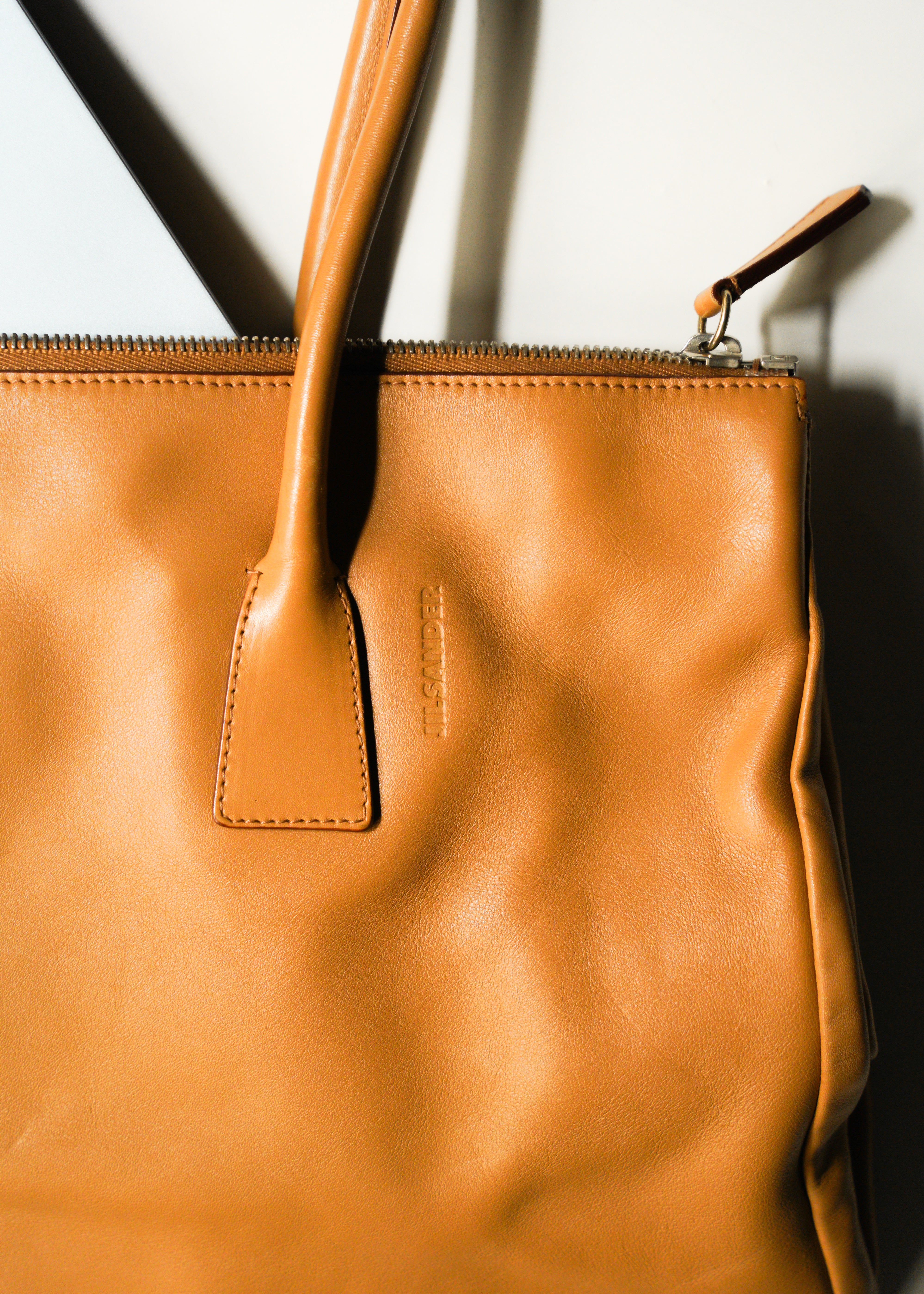 JIL SANDER leather hand bag