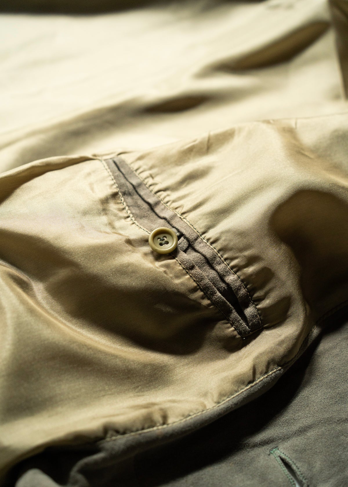 Calvin Klein Collection 98SS suede leather shirt jacket