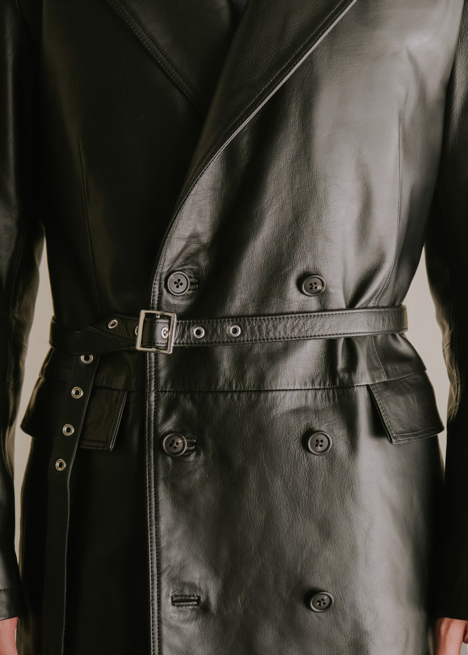 SASAKI SATORU 26SS double breasted long jacket