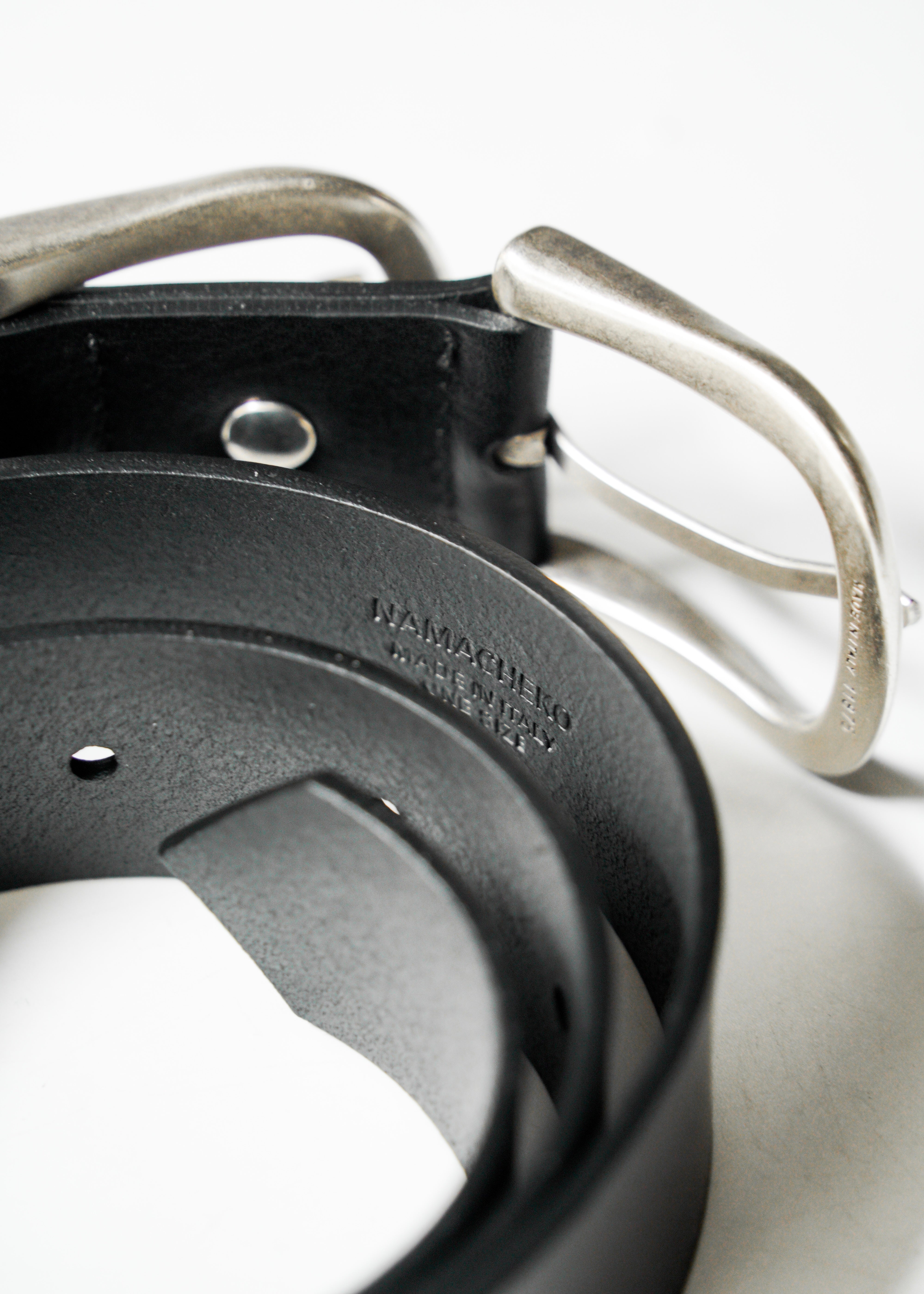 NAMACHEKO 26AW FIONN BELT/Black