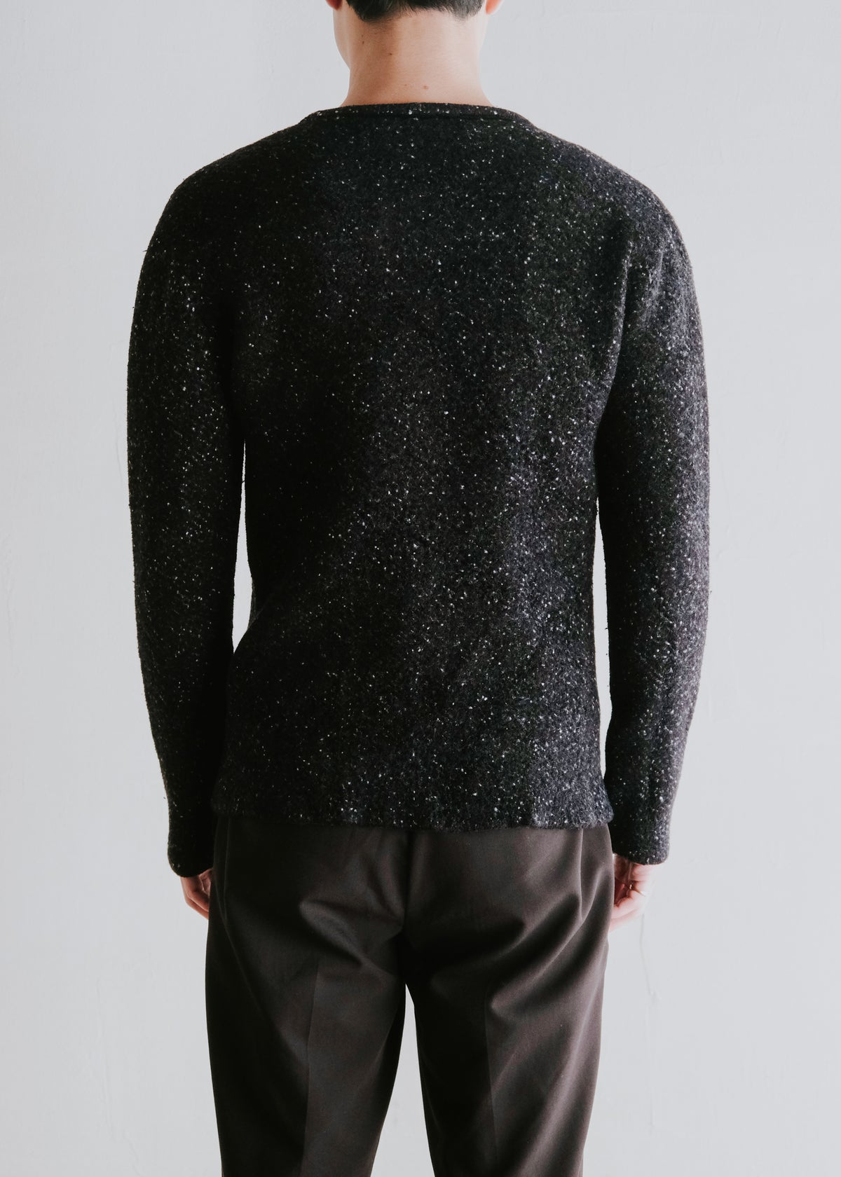 JIL SANDER ジルサンダー 22AW ribbless marble crew neck ニット メンズ