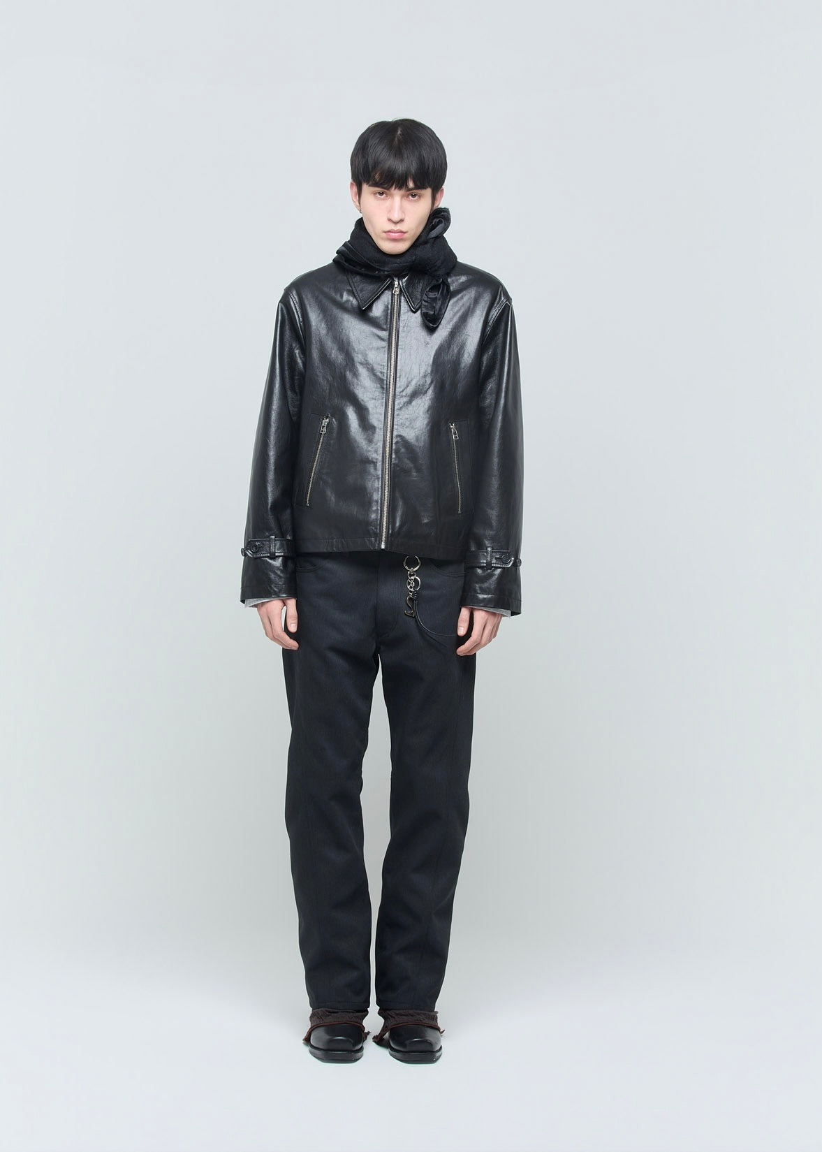 SHOOP 26AW DRAPED BOOTCUT PANTS