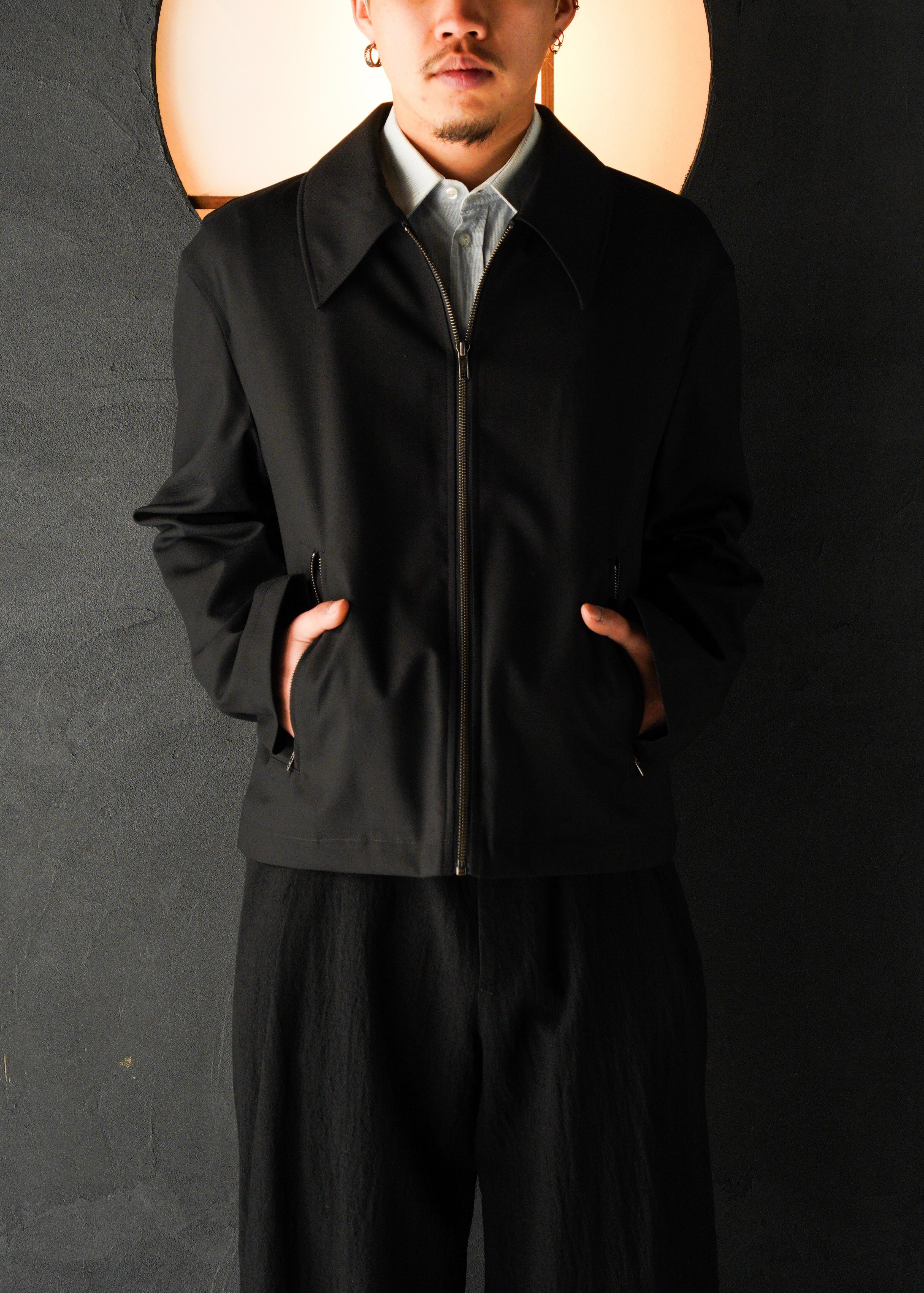 SHOOP 26SS EVERYDAY ZIPPER JACKET / Black