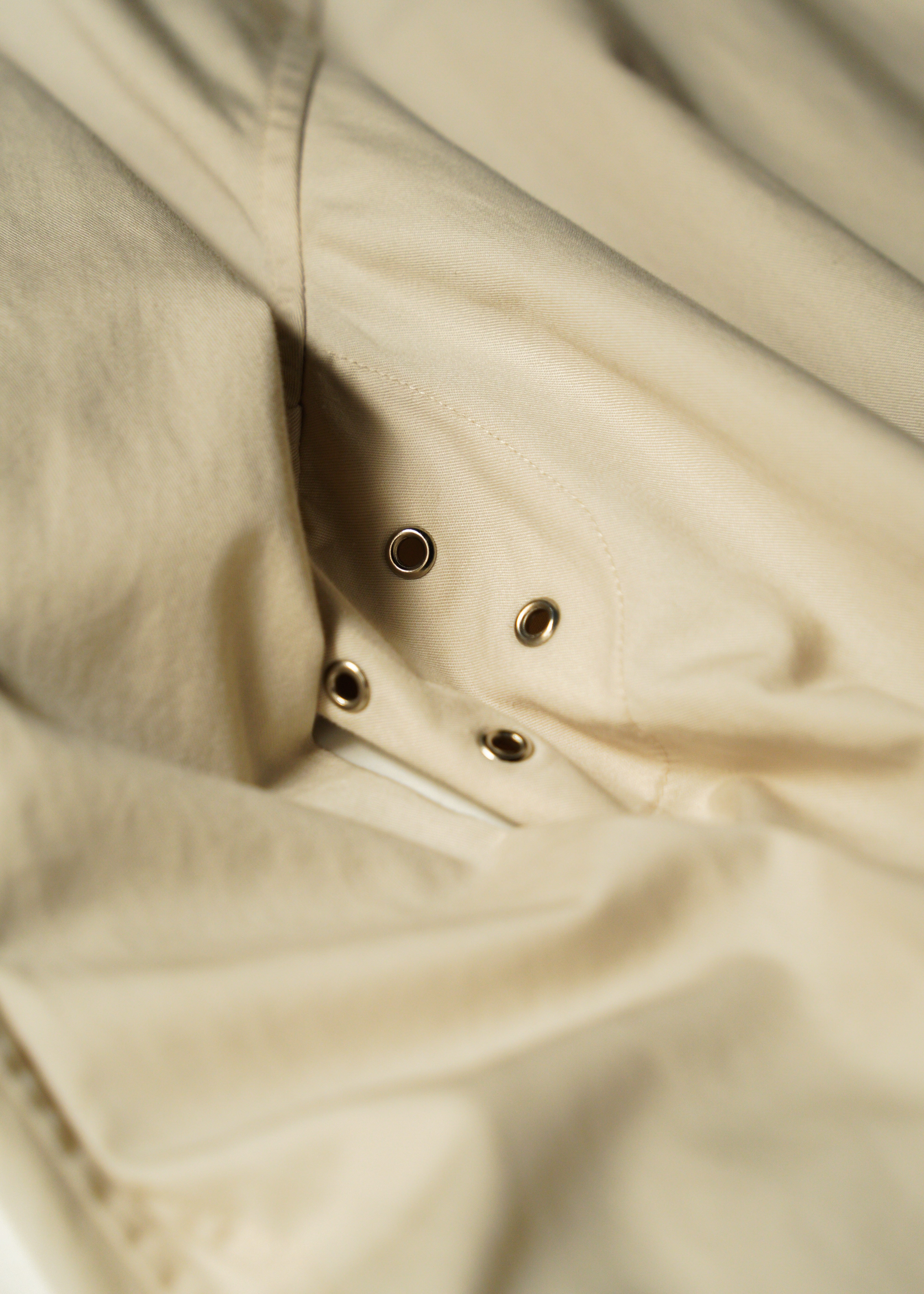90's agnes b. homme fly front balmacaan coat