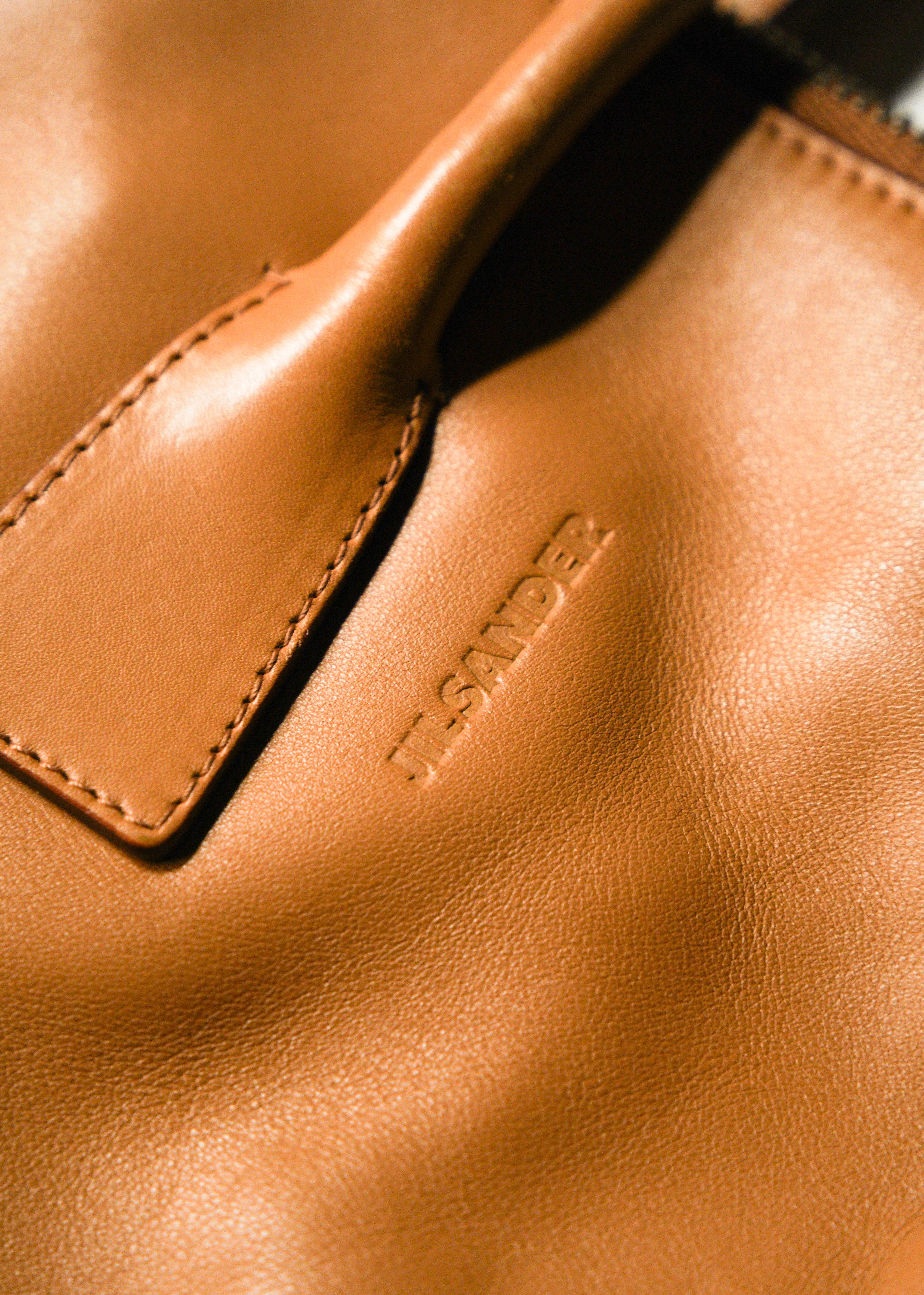 JIL SANDER leather hand bag