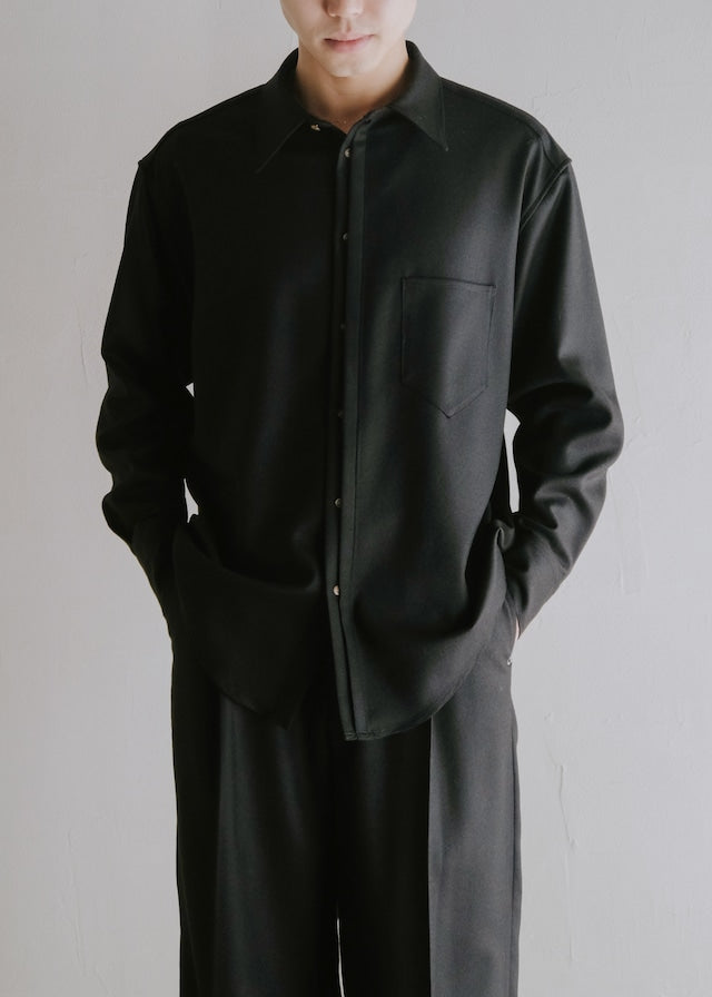 Ex. SASAKI SATORU imperfection shirt / Black