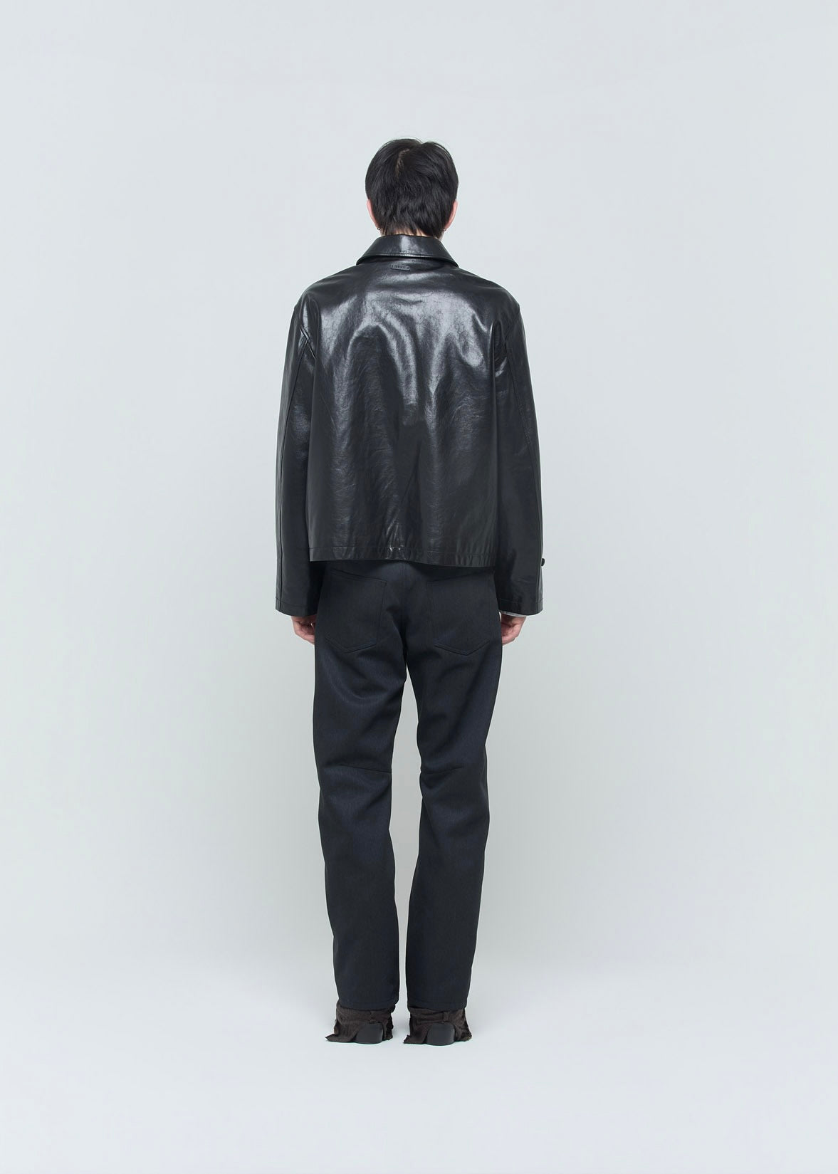 SHOOP 26AW EVERYDAY LEATHER JACKET / Black