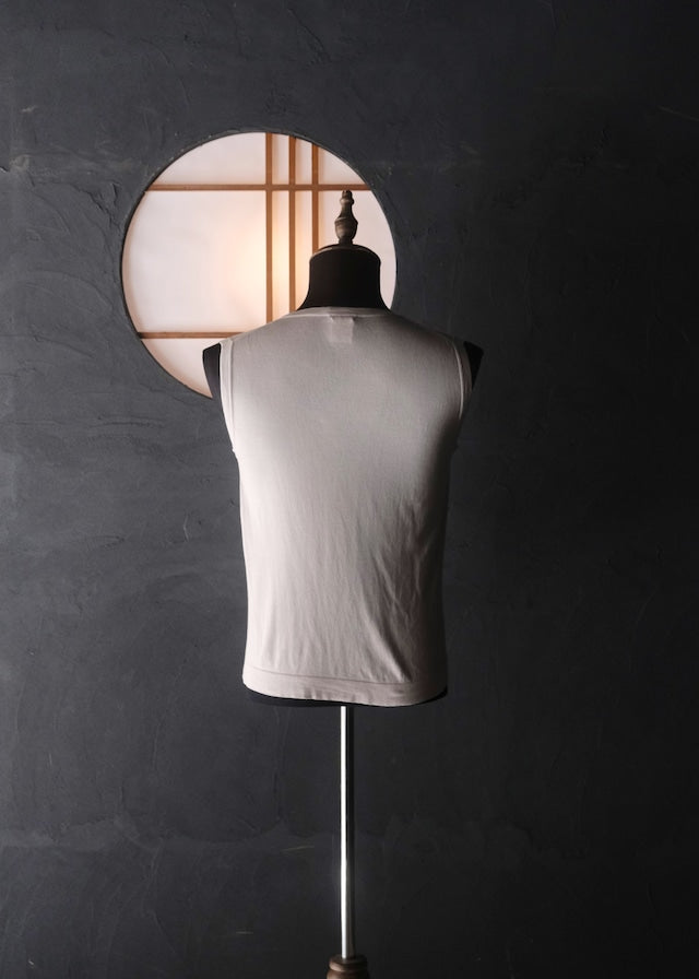 HERMÈS by Martin Margiela silk sleeveless knit