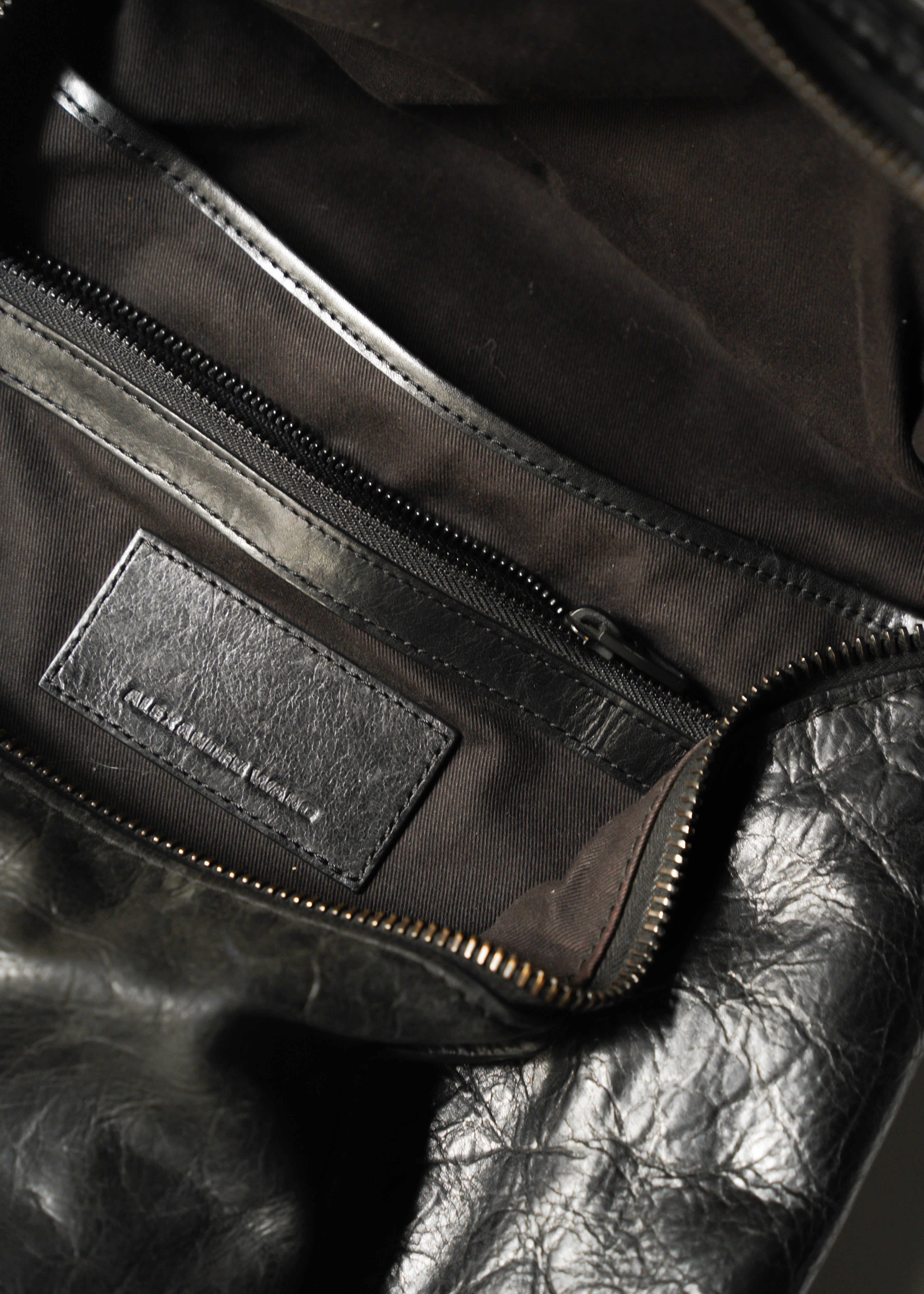 Alexander Wang mulch pocket 2 way leather backpack