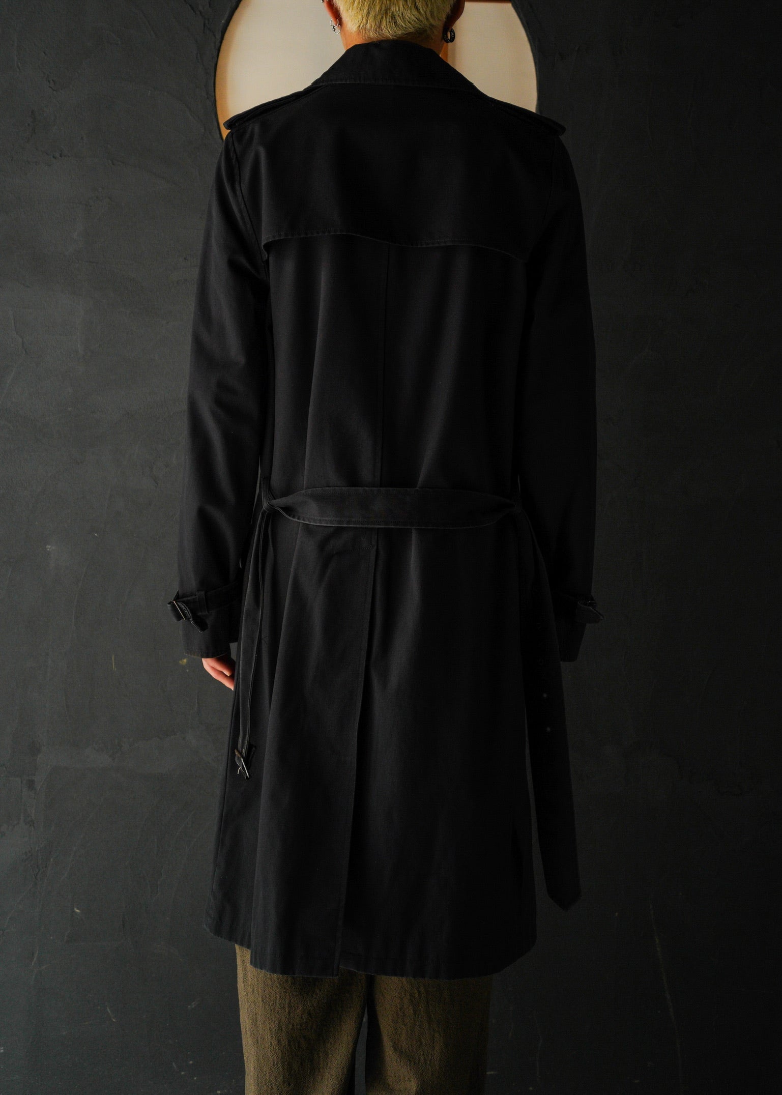 90's-00's A.P.C. cotton trench coat