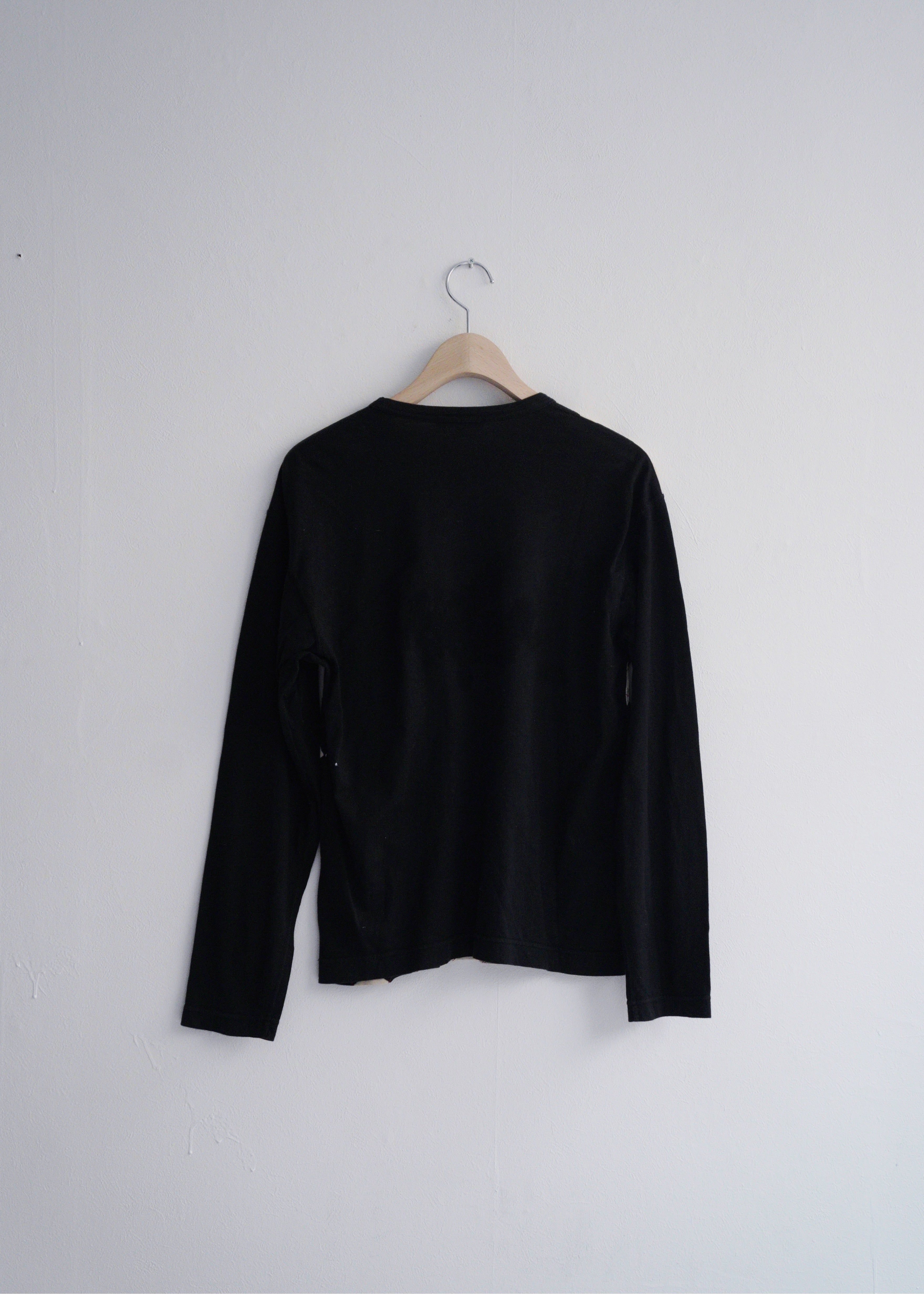 COMME des GARCONS HOMME 08AW argyle cotton long sleeve t shirt
