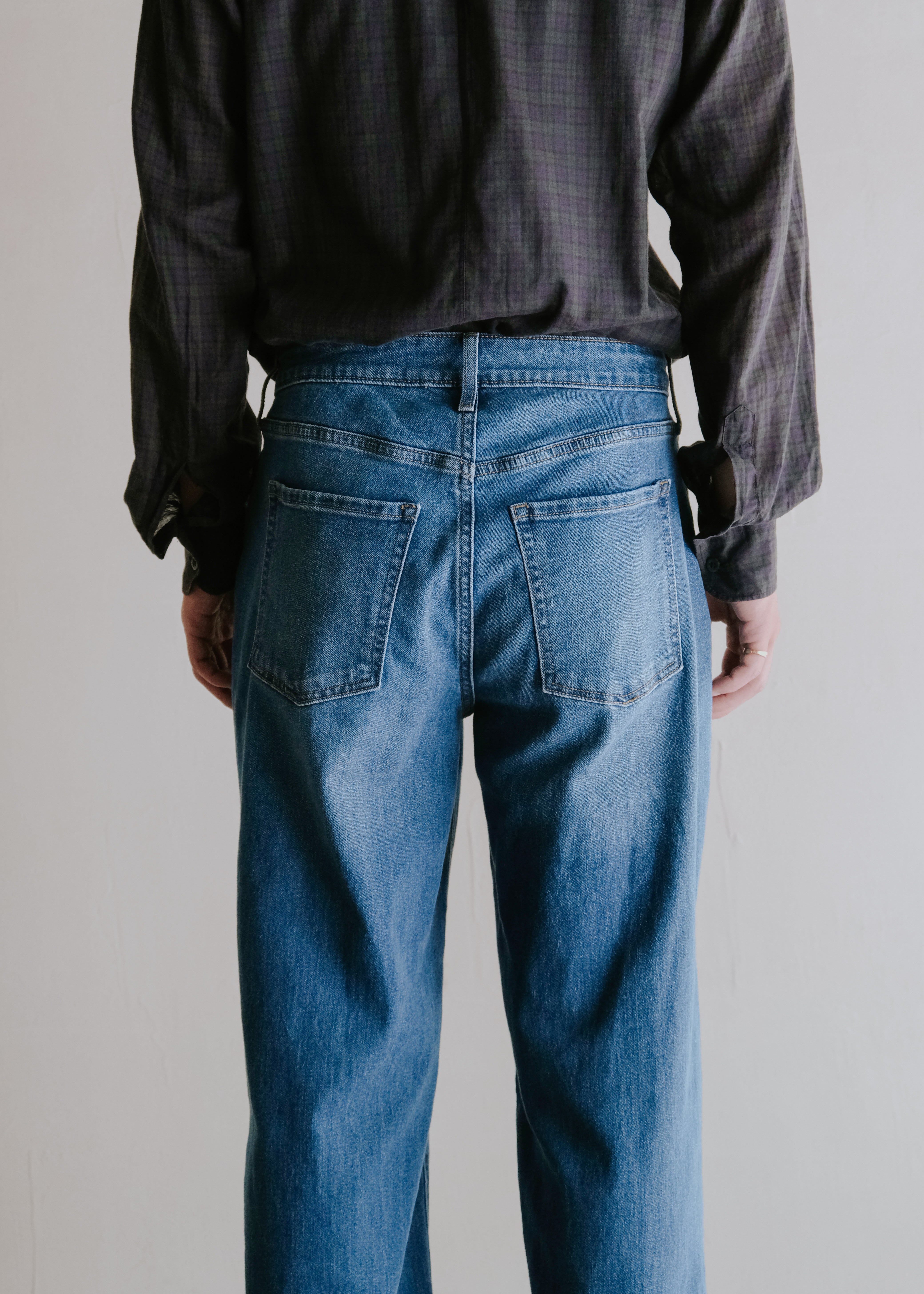 OLD NAVY wide leg straight jeans