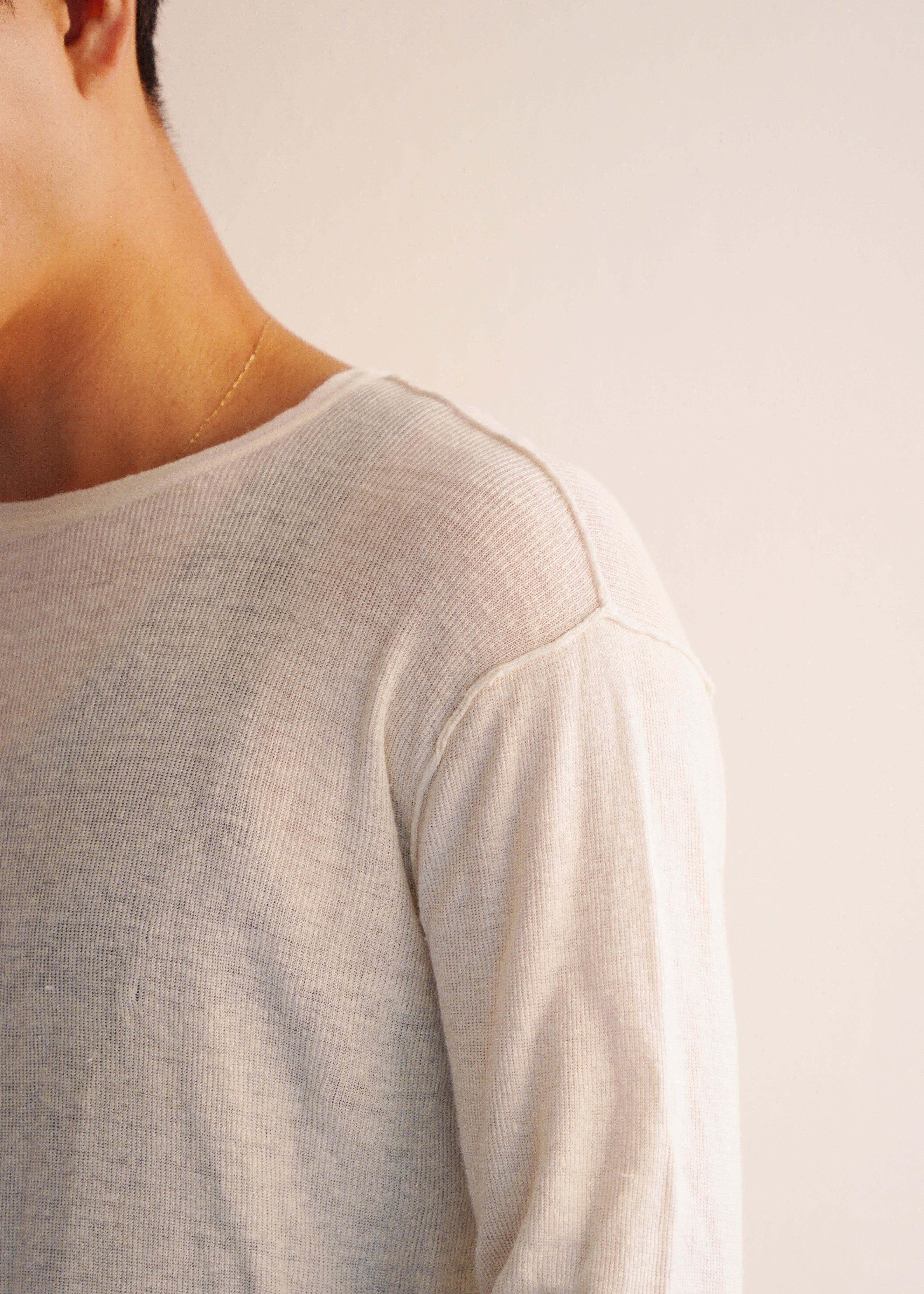 90's ARMANI JEANS linen long sleeves