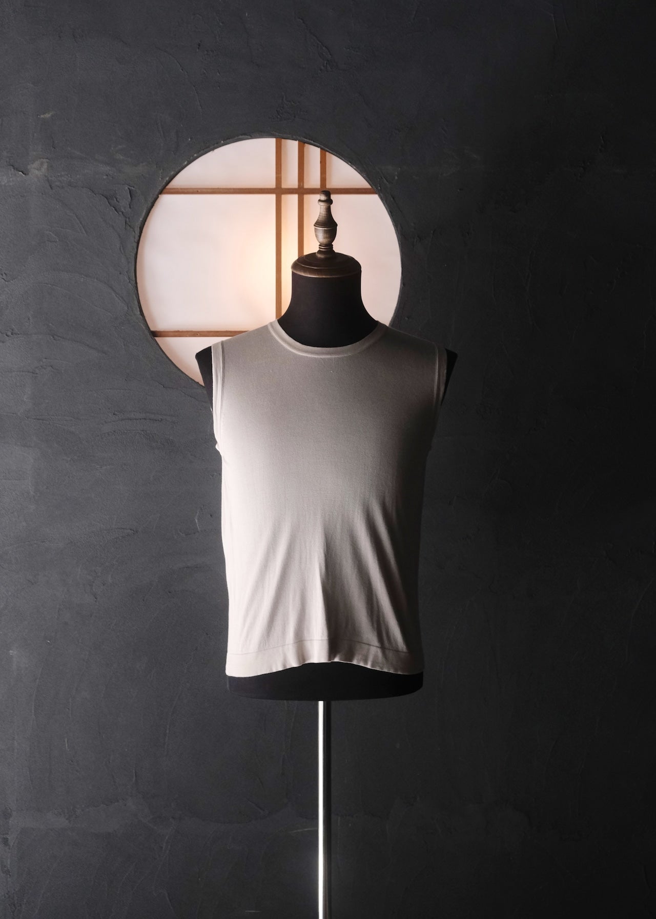 HERMÈS by Martin Margiela silk sleeveless knit