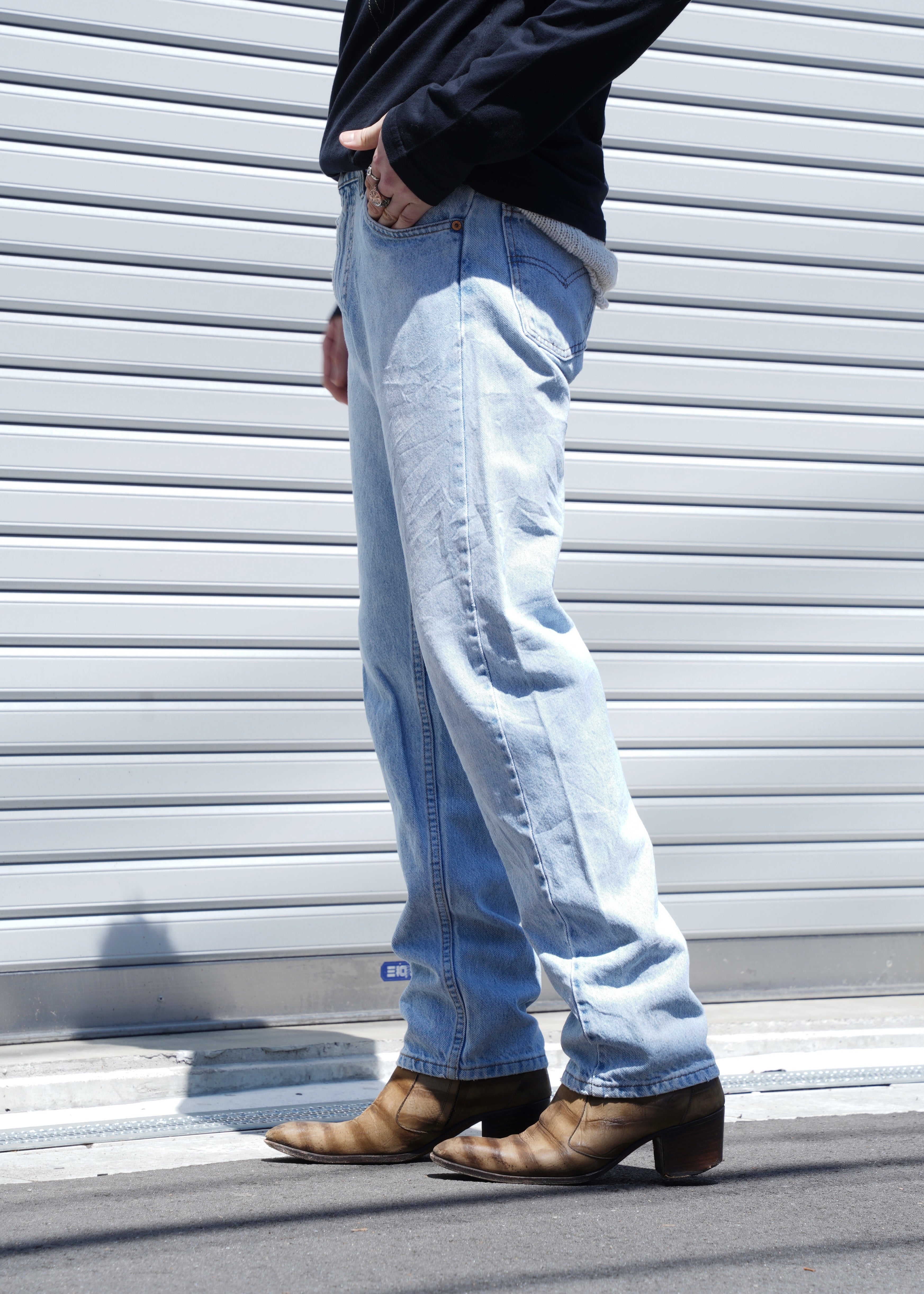 Levi's リーバイス 80年代 USA製 ストレート 5ポケット デニム ジーンズ 古着 ヴィンテージ メンズ