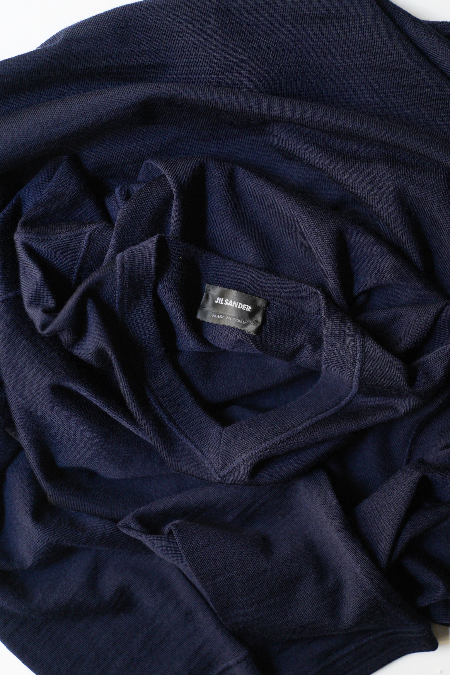 JIL SANDER 2013 v neck wool knit