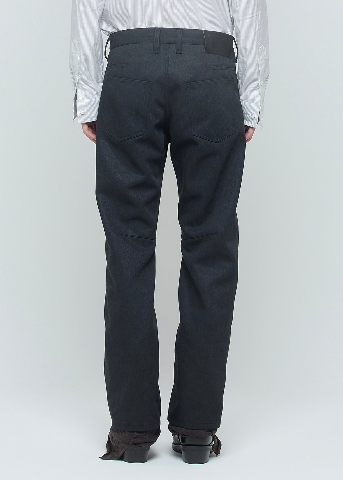 SHOOP 26AW DRAPED BOOTCUT PANTS