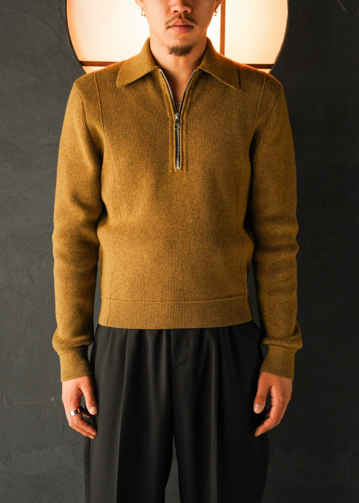 NAMACHEKO 26AW MABEL POLO / OLIVE OIL