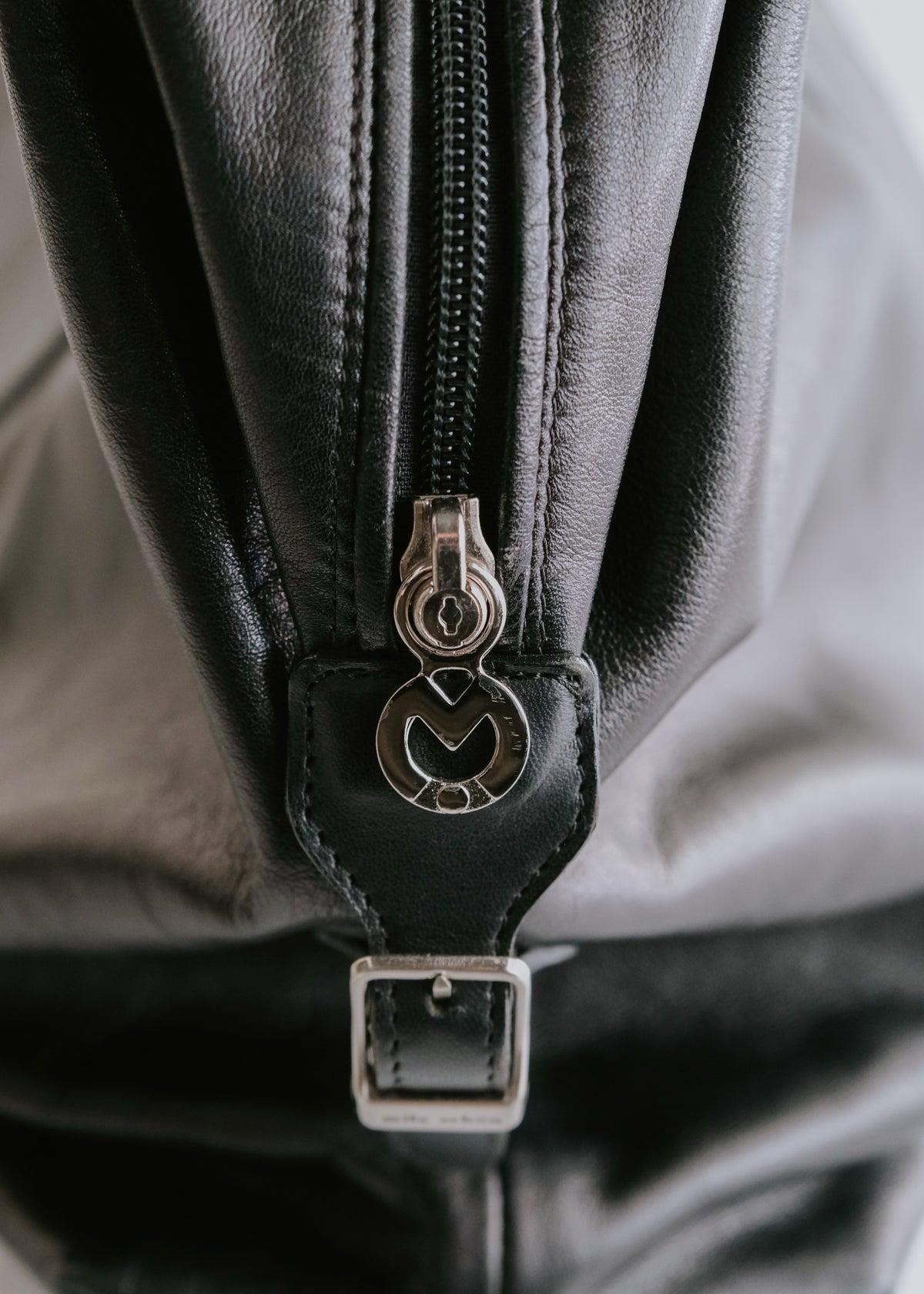 Mila Schon leather boston bag