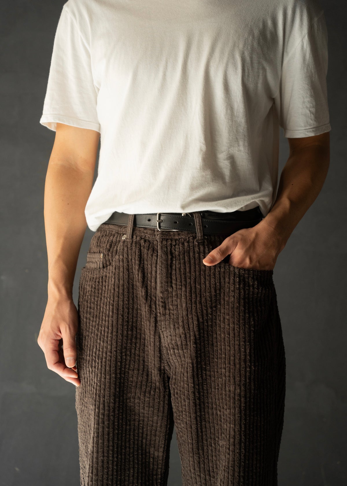 mfpen 26AW Generation Trousers / Dark Brown Amplified Cord