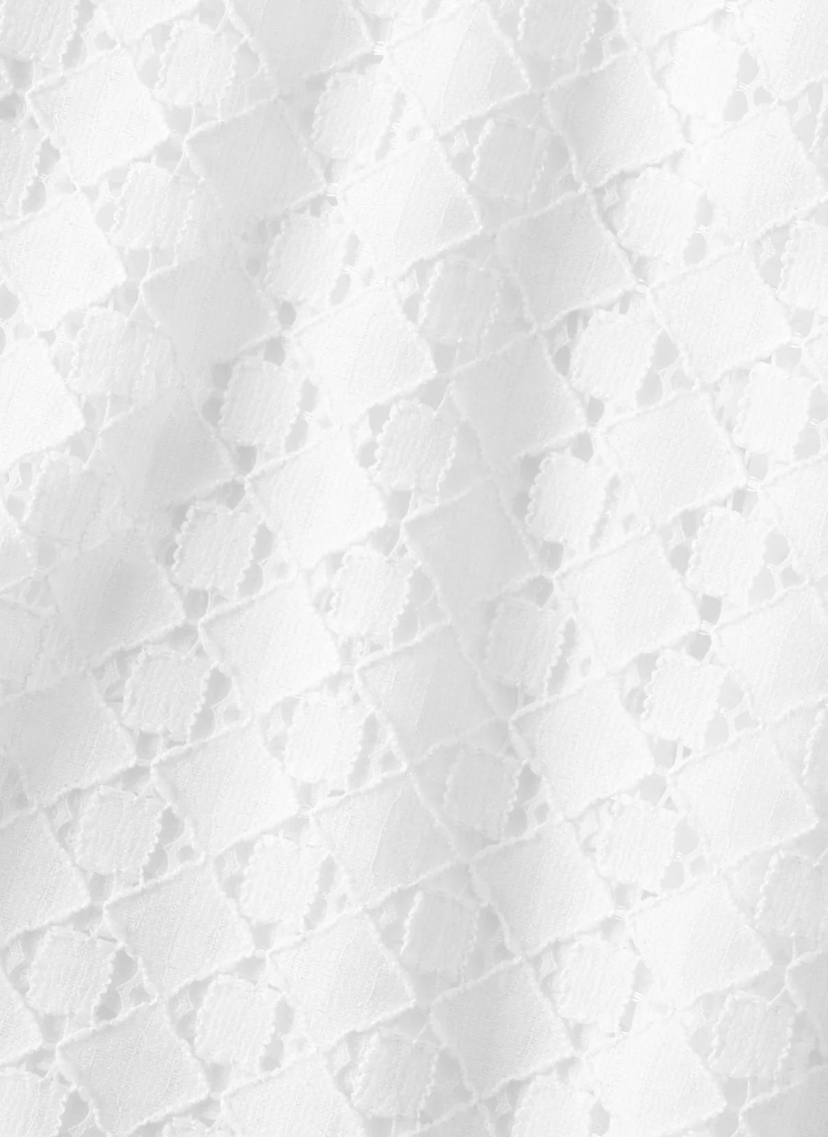 POST ARCHIVE FACTION 26SS Lace Shirt / White