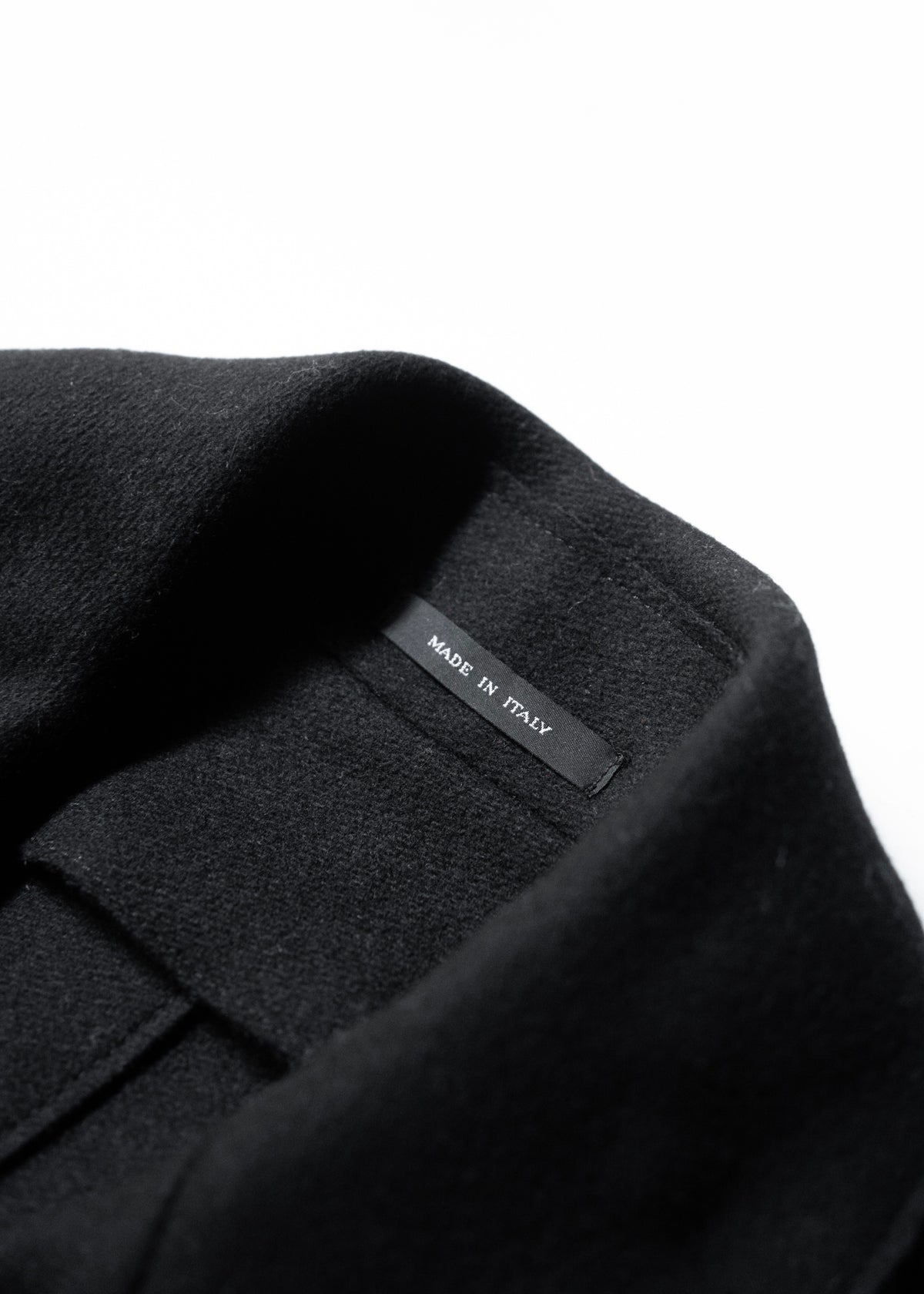 EMPORIO ARMANI 2012AW snap button wool p coat