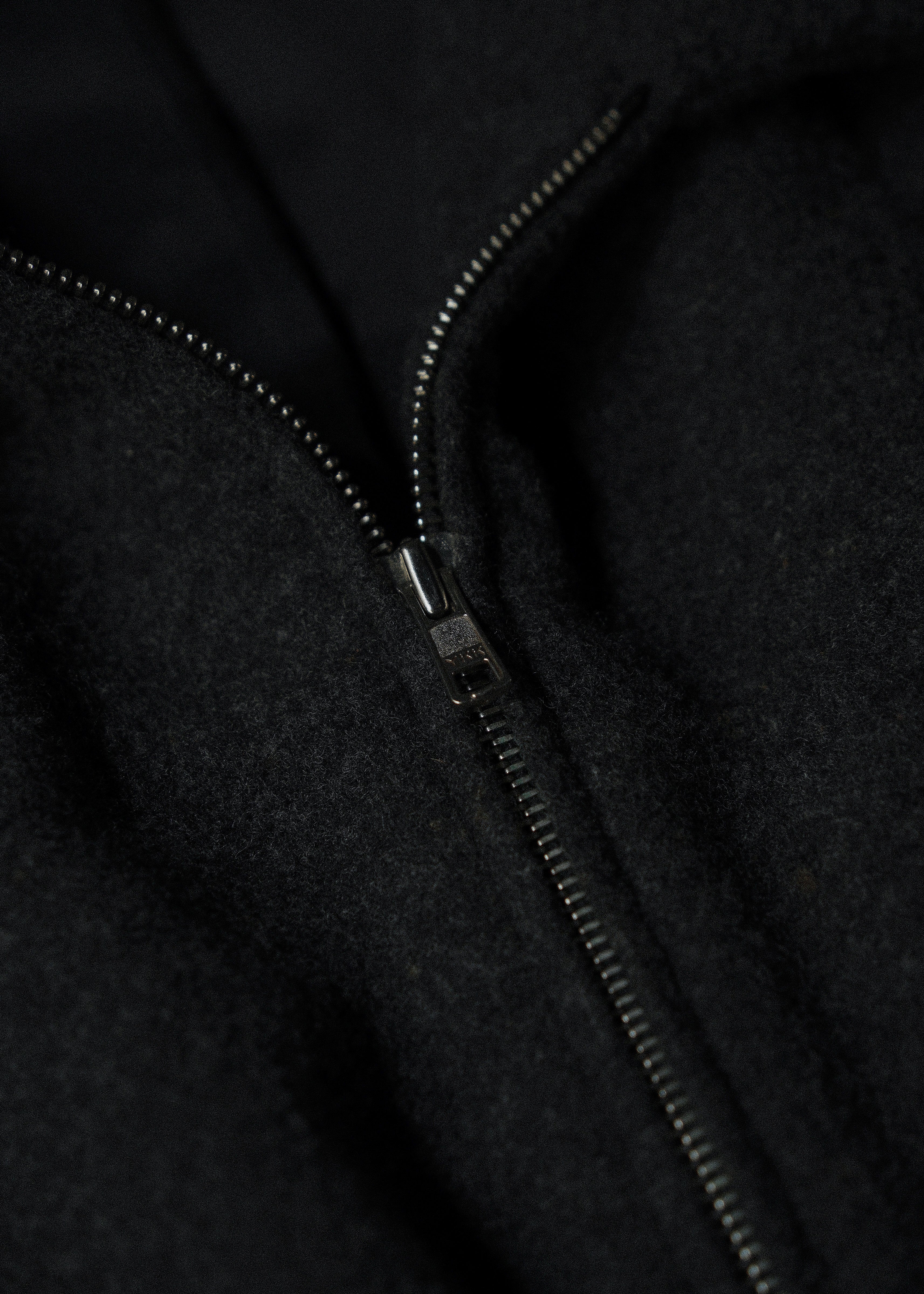 90's agnes b. homme wool zip up blouson