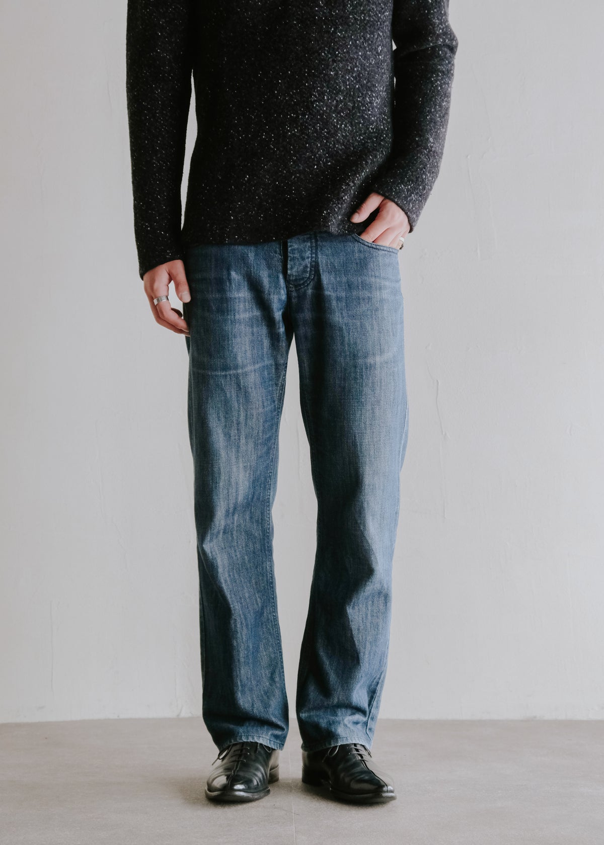 Martin Margiela 08SS regular fit denim trousers