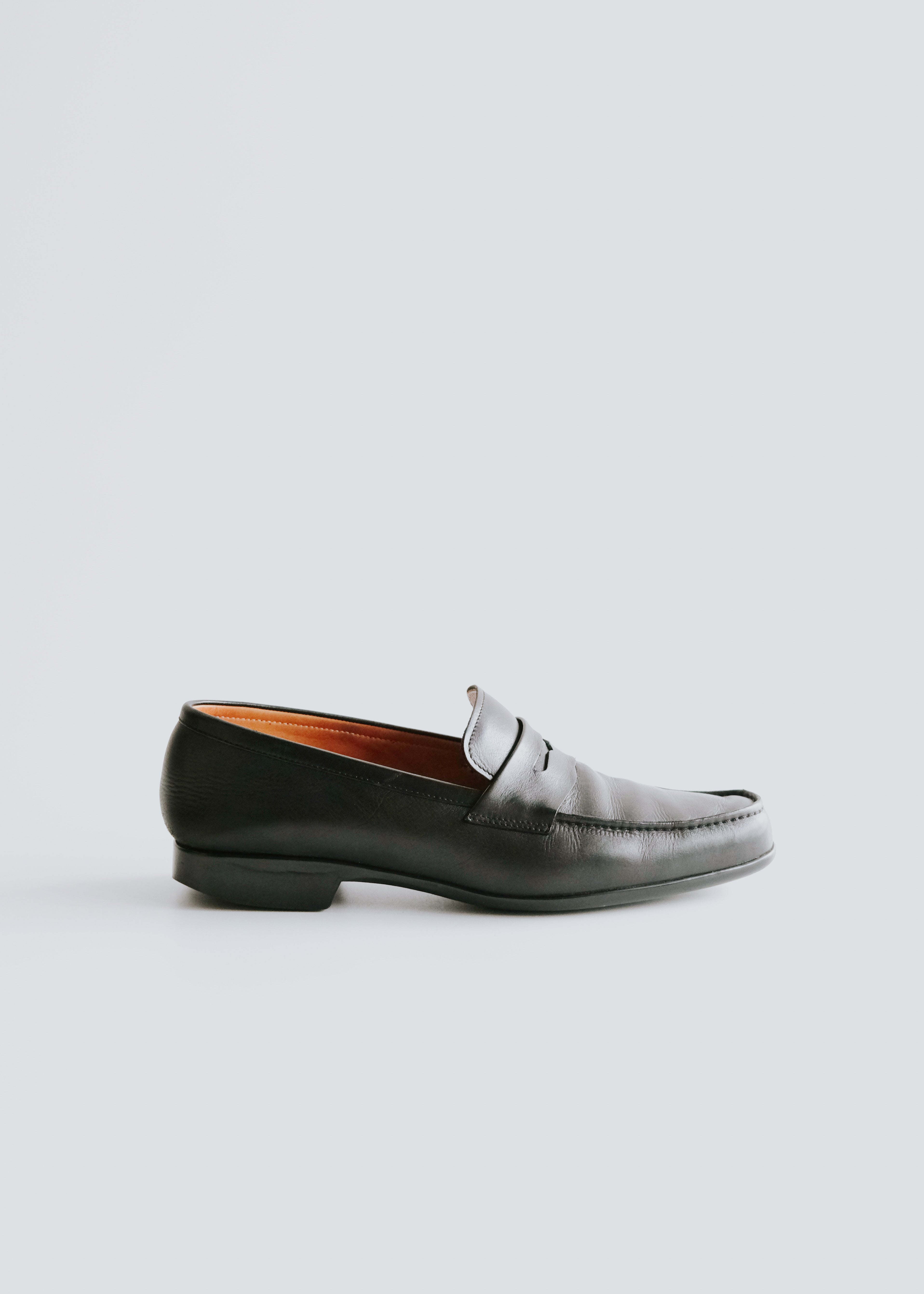 90-00's J.M.WESTON rubber sole penny loafer