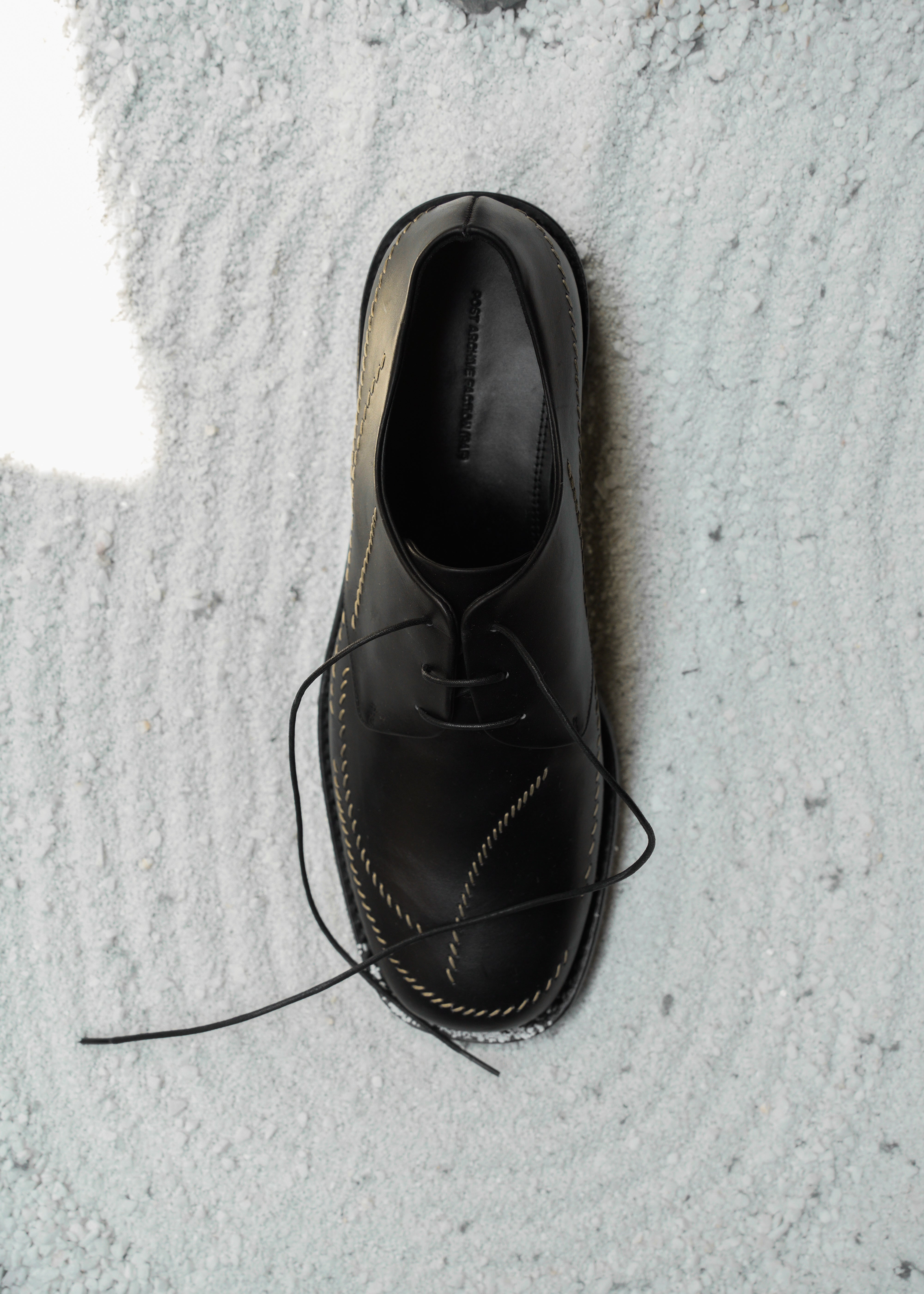 POST ARCHIVE FACTION 26SS SASHIKO Derby / Matt Black