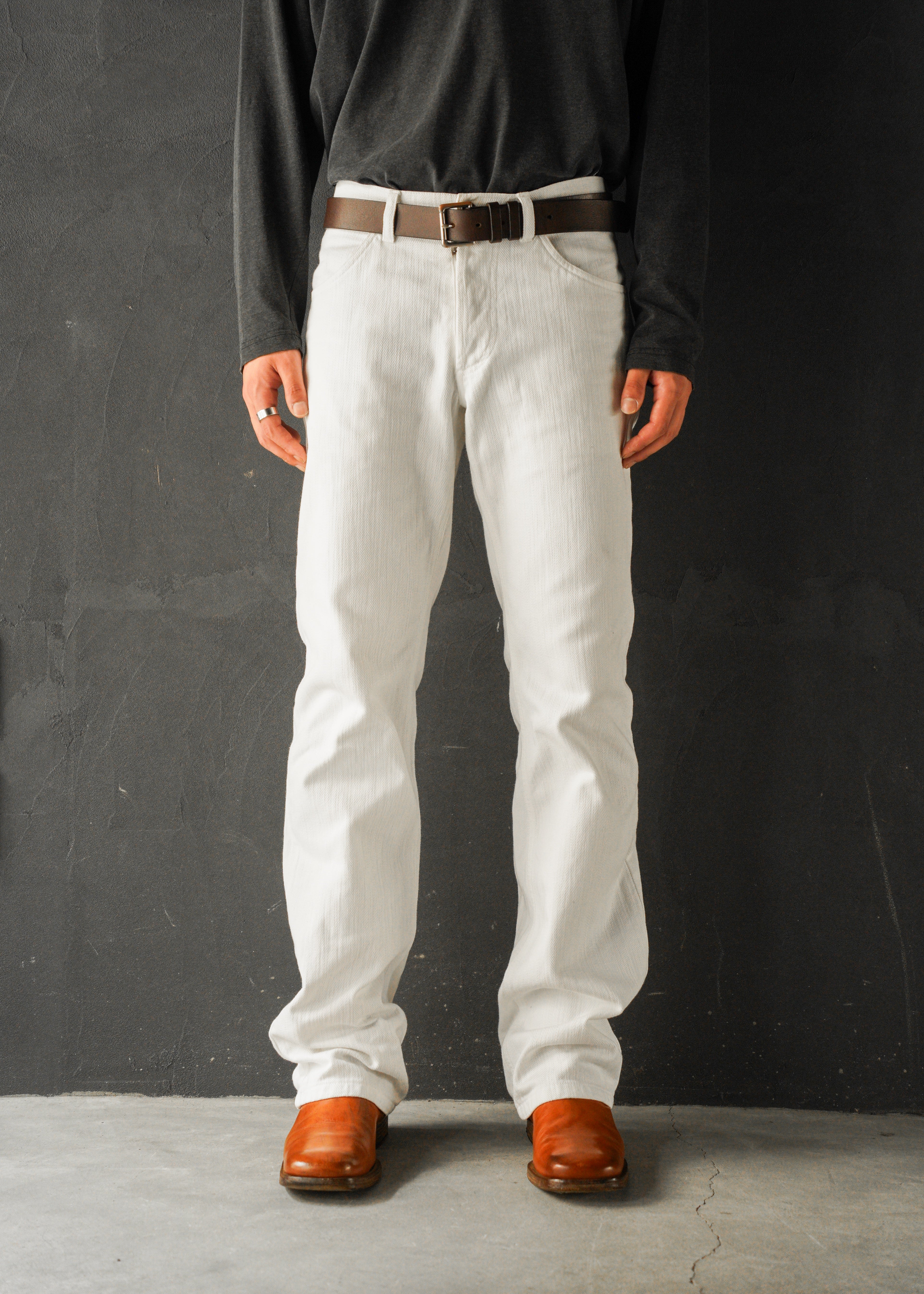 Martin Margiela 06AW 5 pocket straight cotton trousers