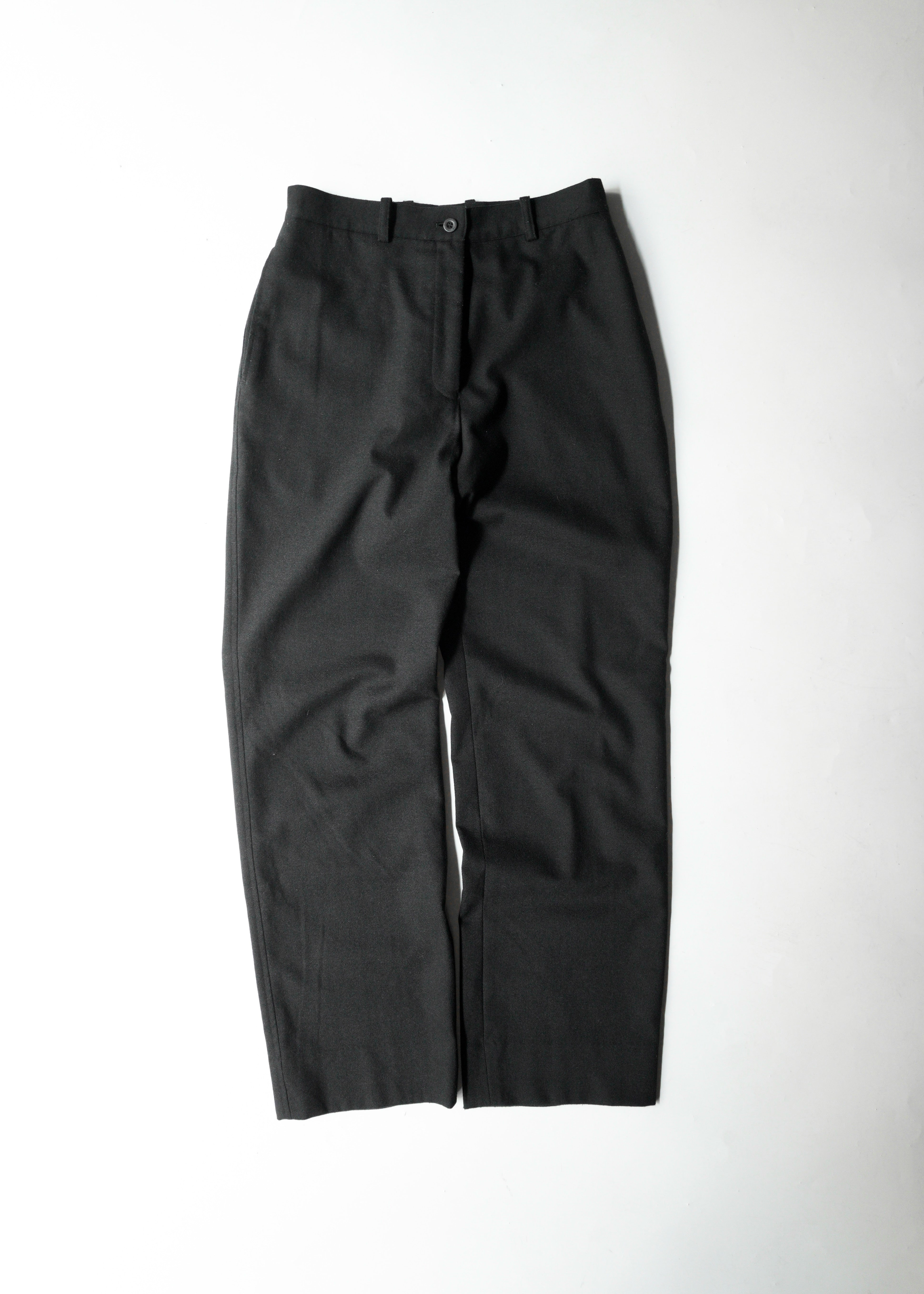 GIANFRANCO FERRE detachable pocket straight slacks