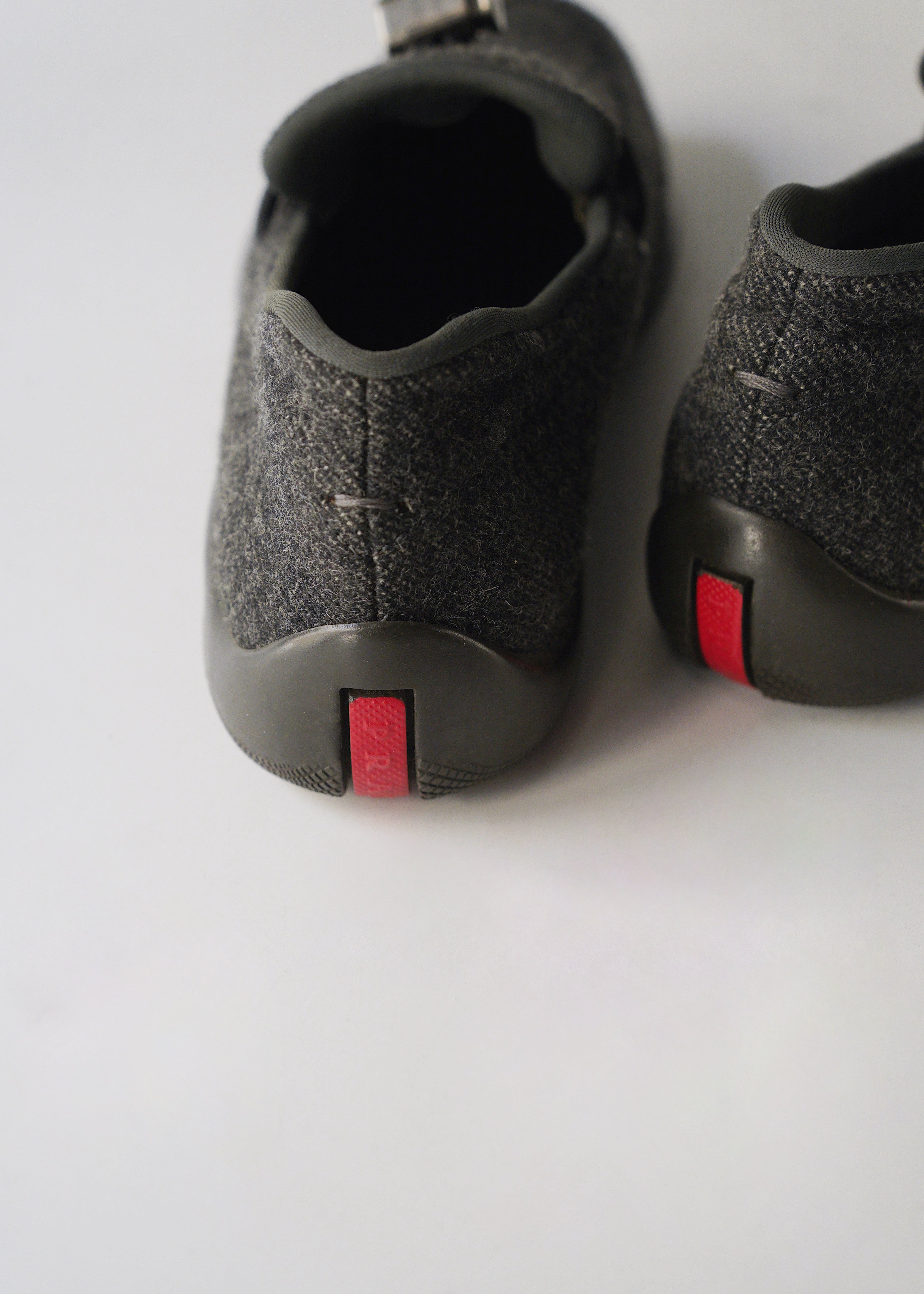 PRADA SPORT 1999 wool draw cord slip-on