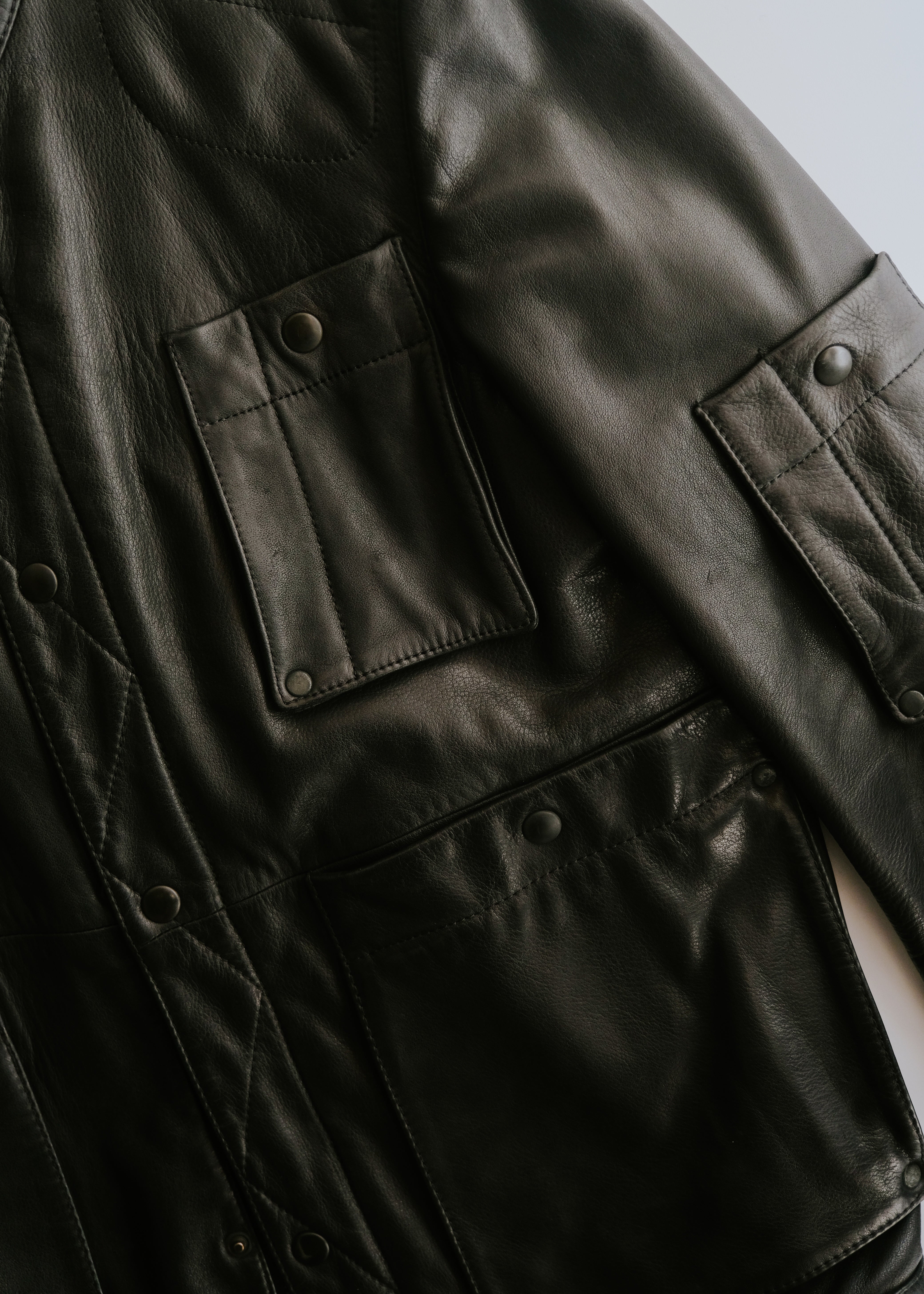 CETTEN | MARTIN MARGIELA 07AW multiple pockets single leather