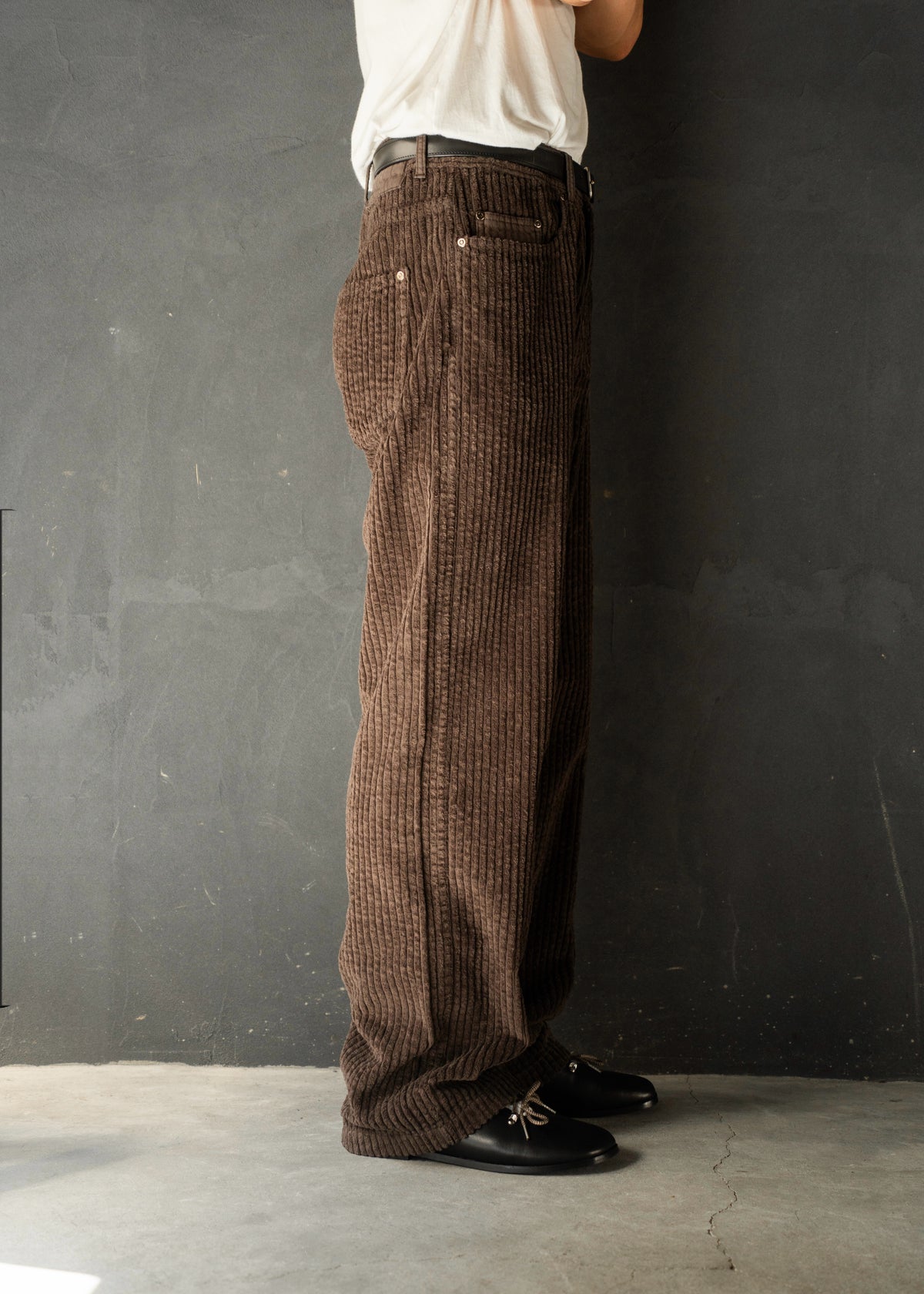 mfpen 26AW Generation Trousers / Dark Brown Amplified Cord