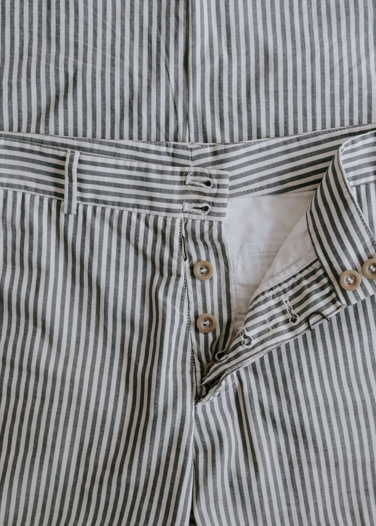 Maison Martin Margiela 12SS cotton straight trousers