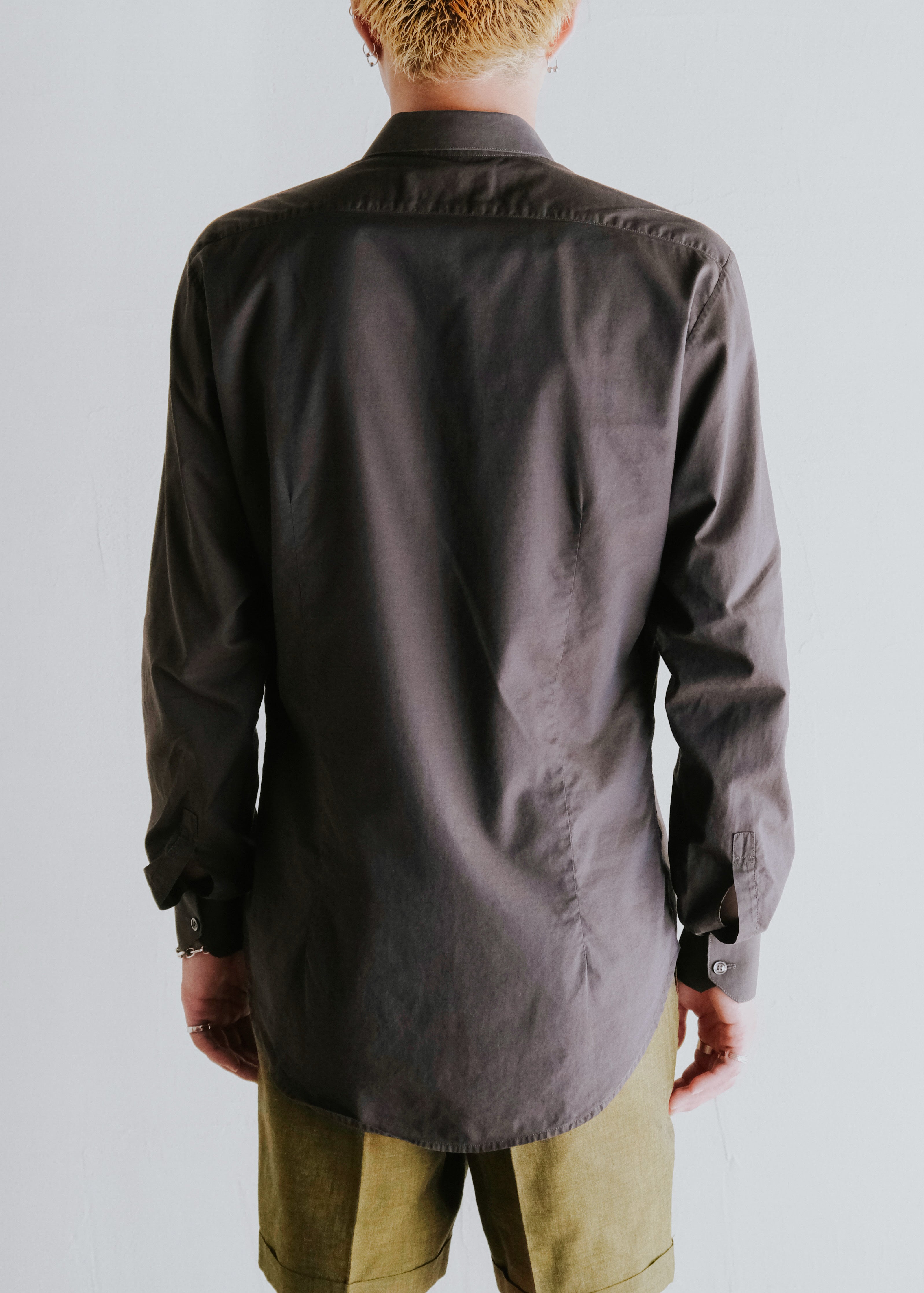 MARTIN MARGIELA マルタンマルジェラ Early 00's french front regular collar shirt 古着 メンズ