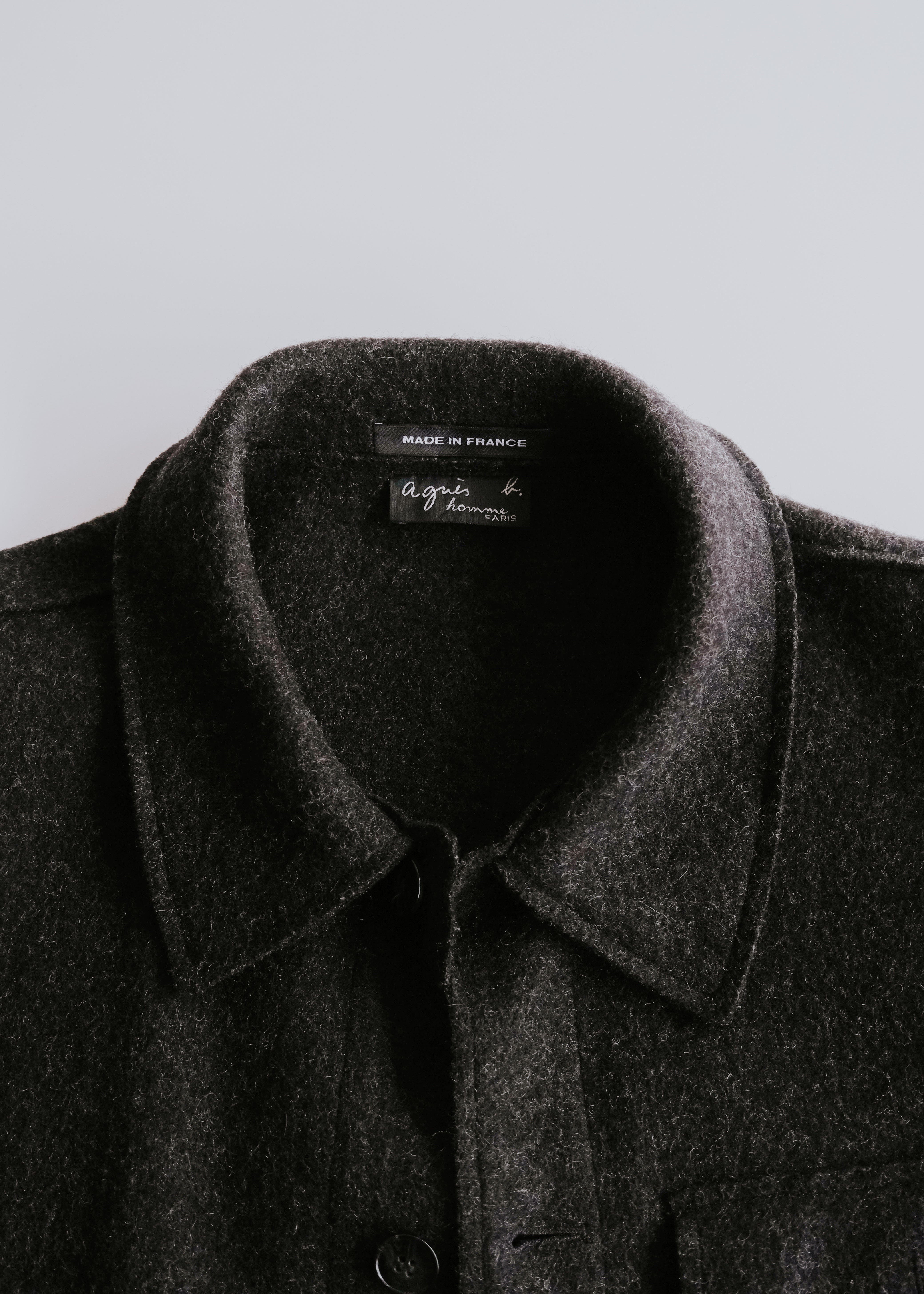 90-00's agnes b. homme 3 pocket utility jacket