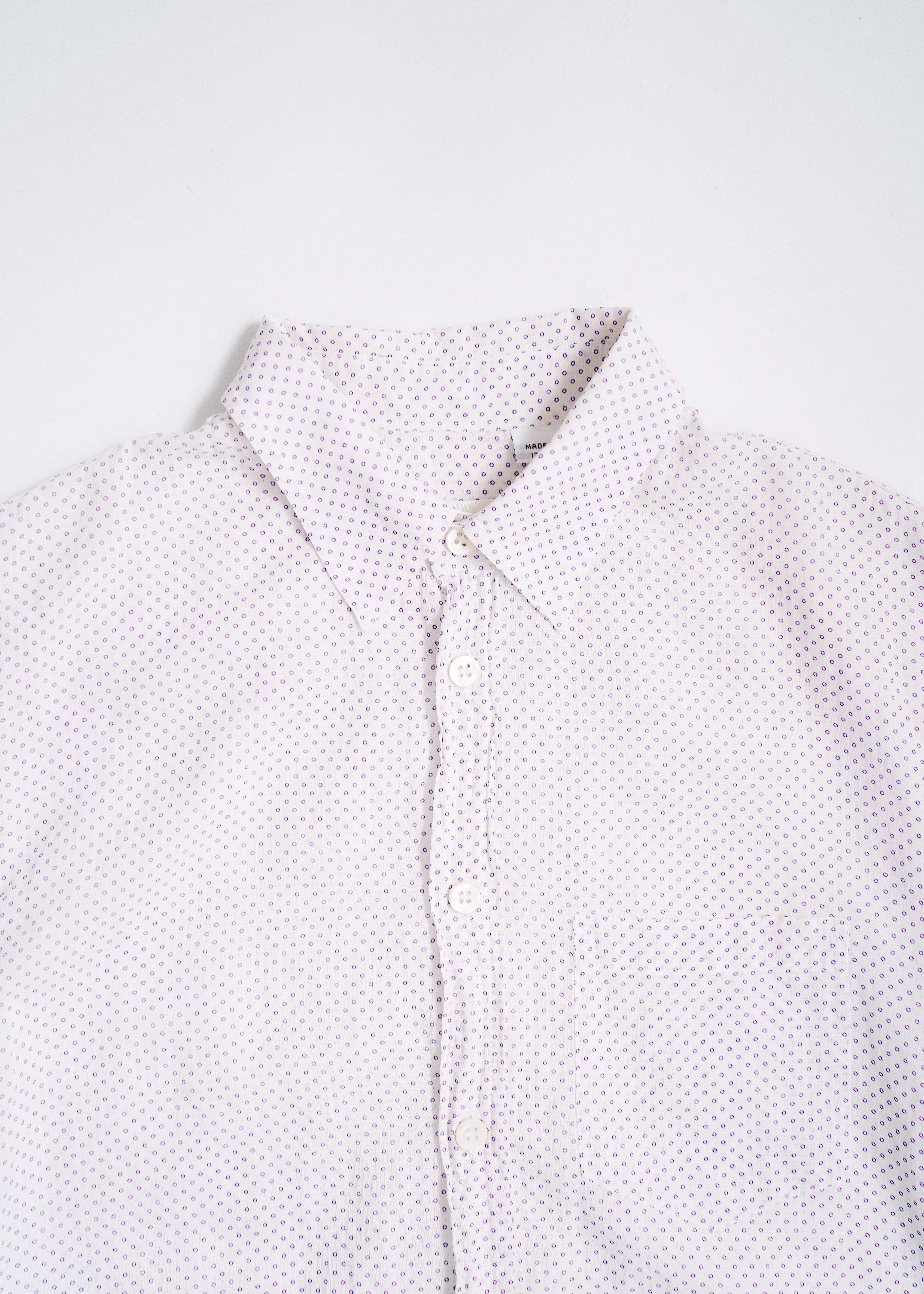00's MARC JACOBS cotton dot shirt