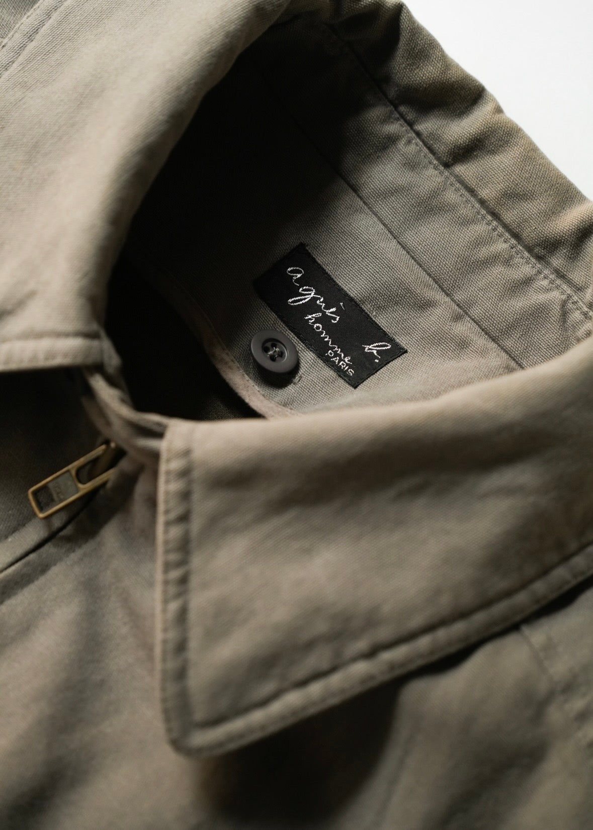90-00’s agnes b. homme zip up cotton jacket