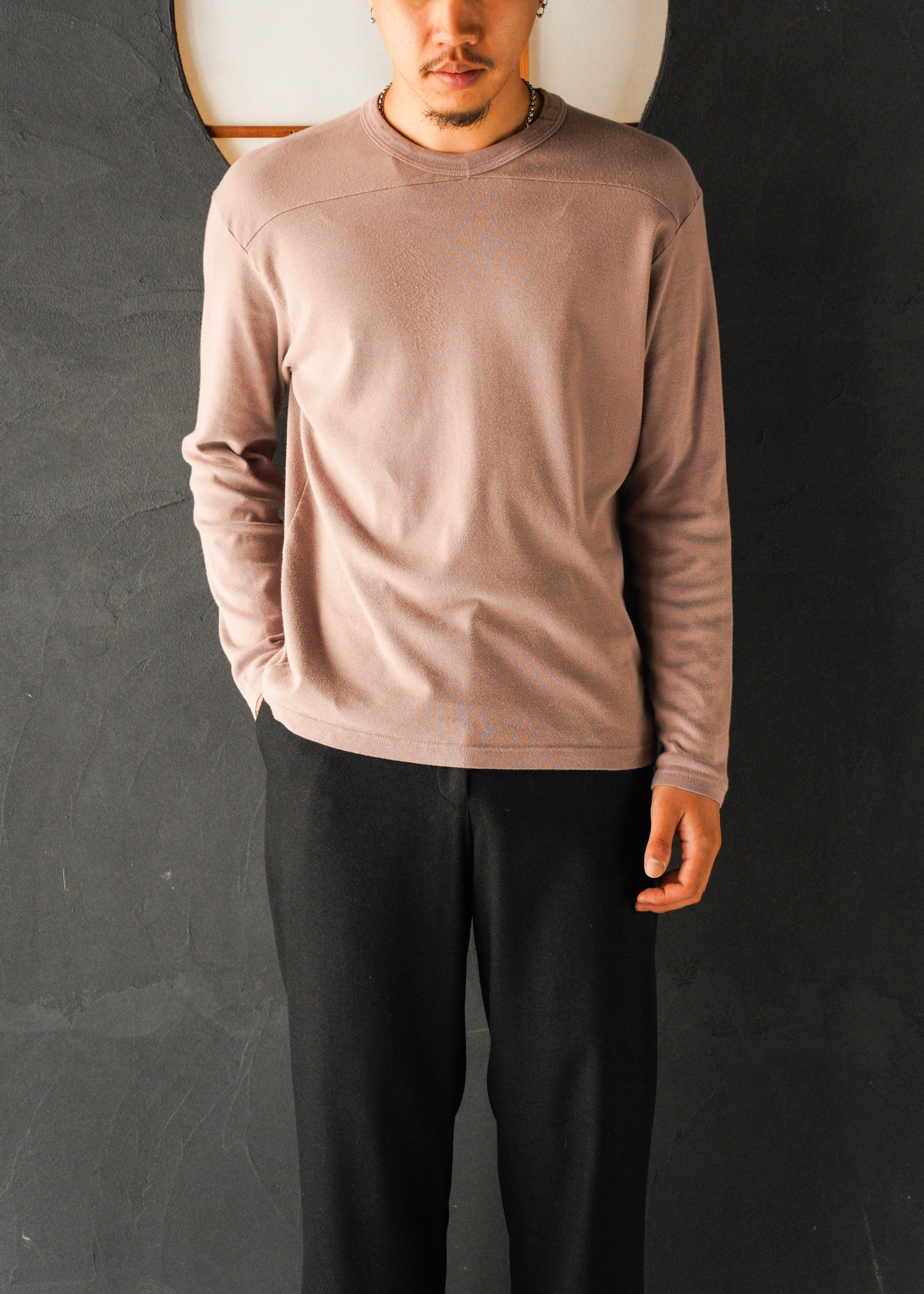Martin Margiela by MISS DEANNA crew neck cotton long sleeve top