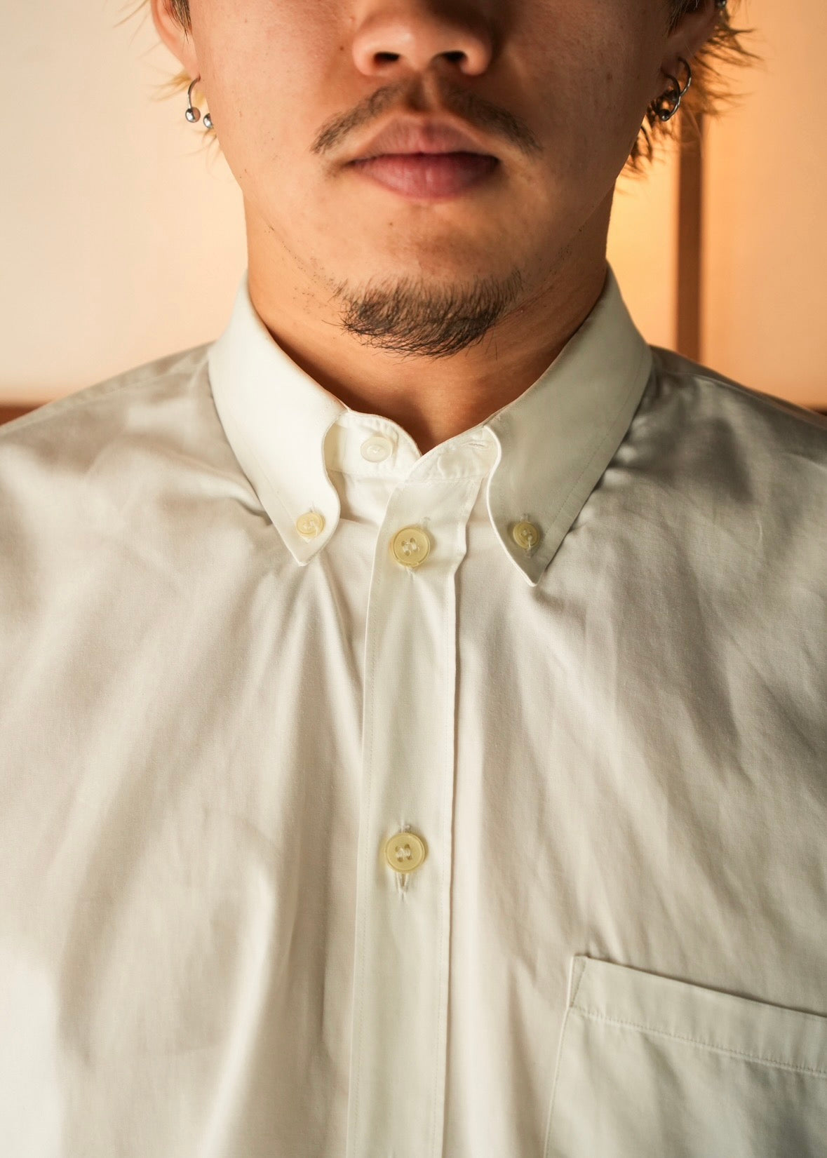 00’s HELMUT LANG button down cotton shirts