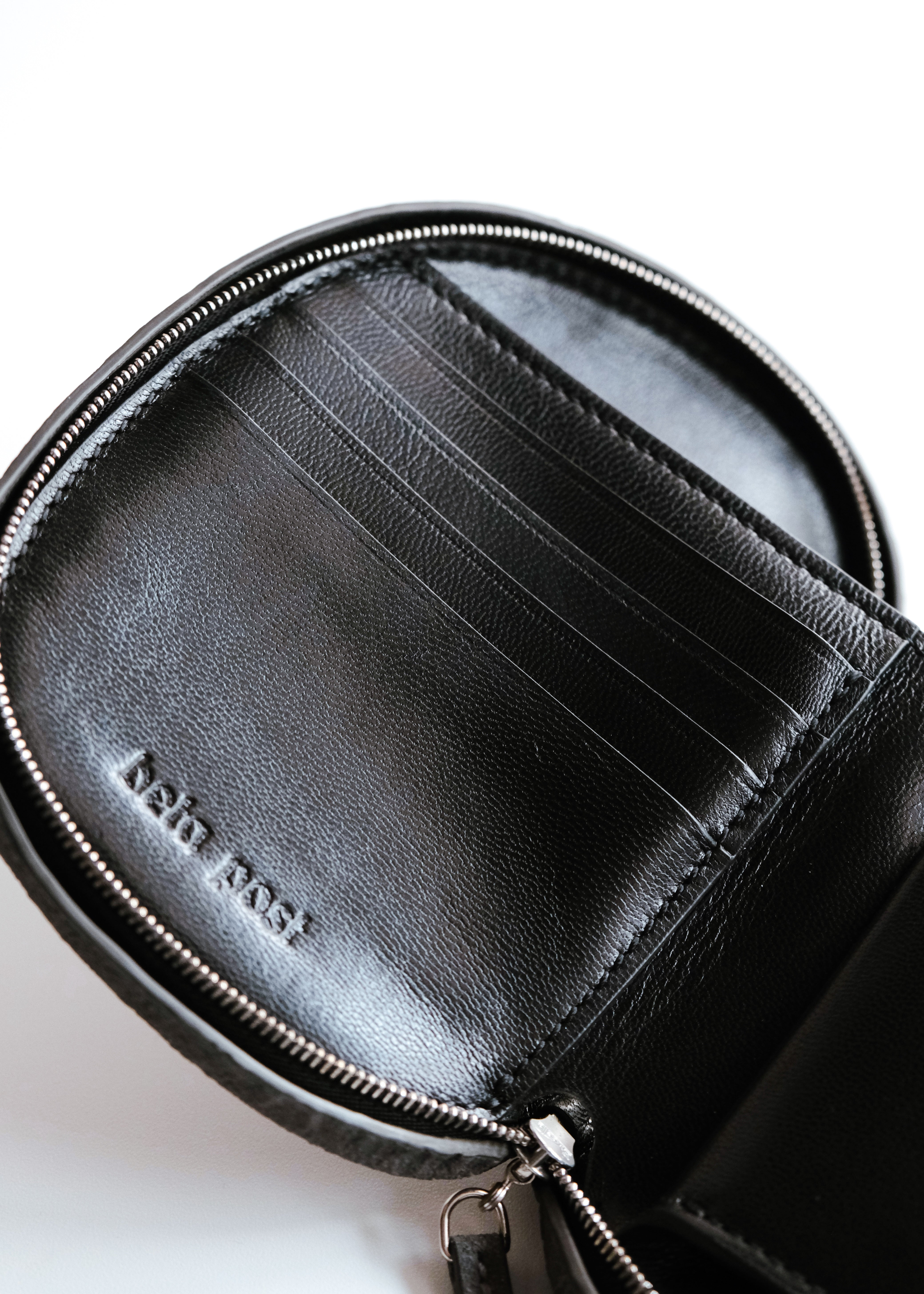 beta post molded harf wallet 040 Gray メンズ