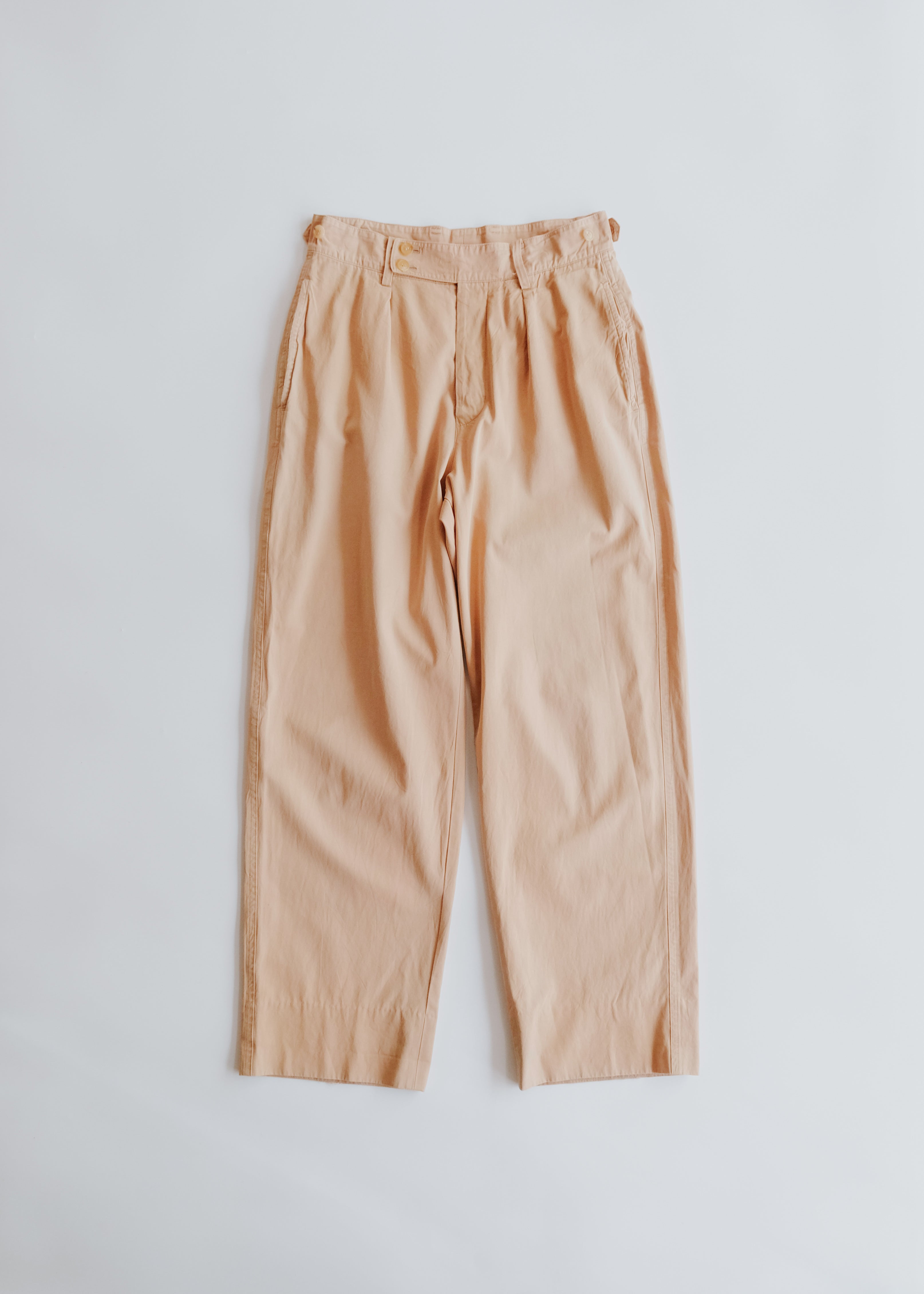 ISSEY MIYAKE MEN 99AW cotton gurkha trousers