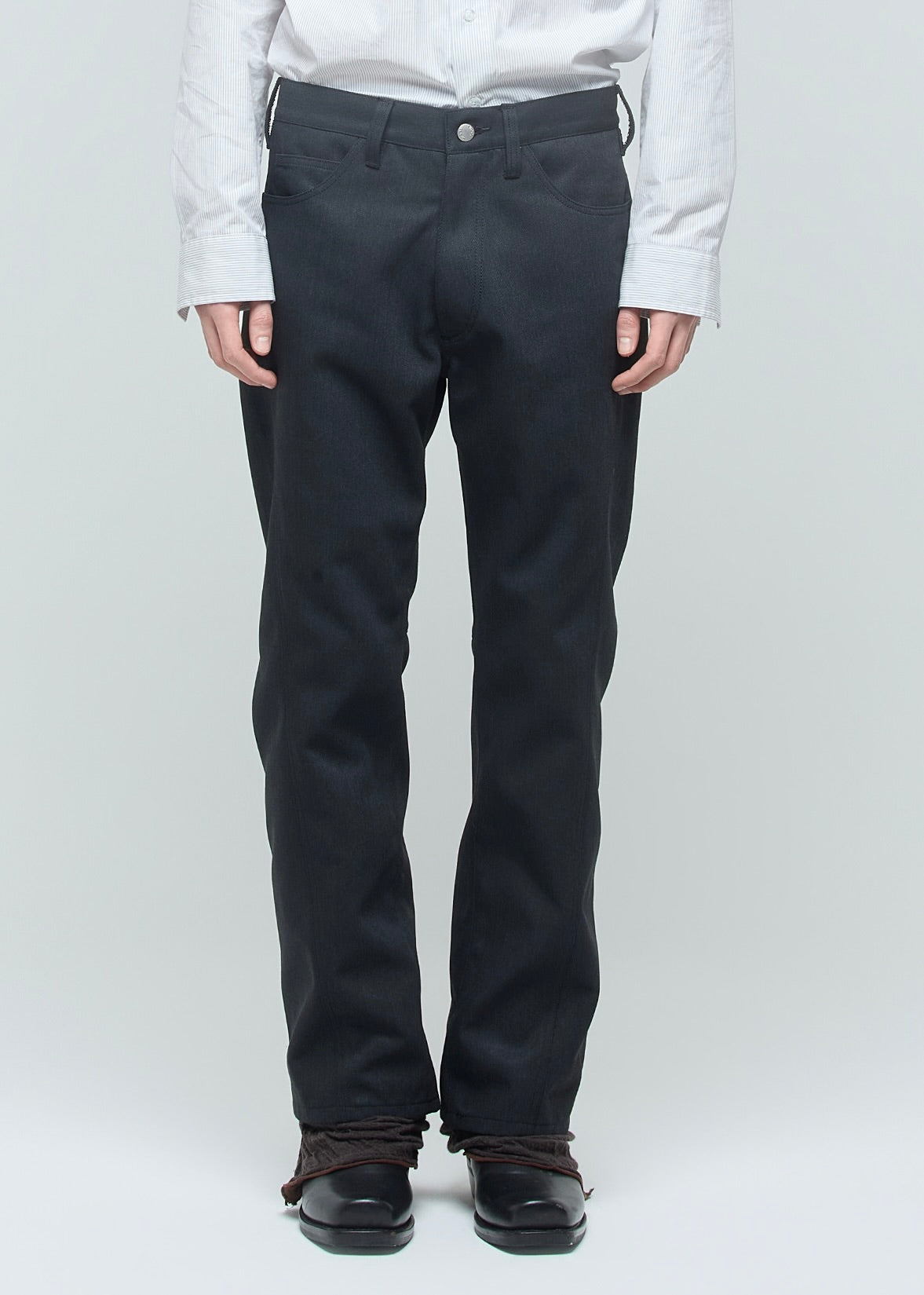 SHOOP 26AW DRAPED BOOTCUT PANTS