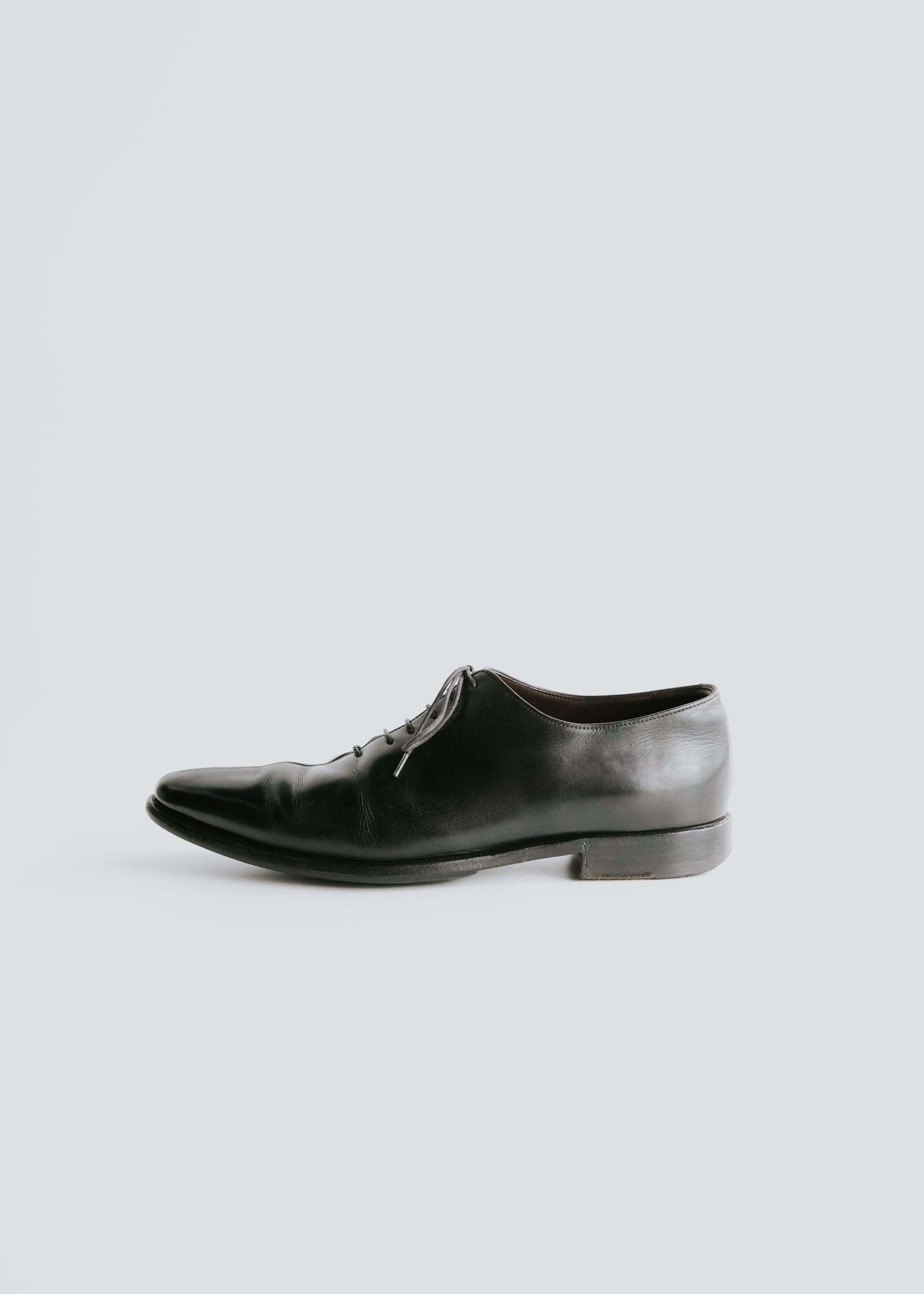 BOTTEGA VENETA center seam leather shoes