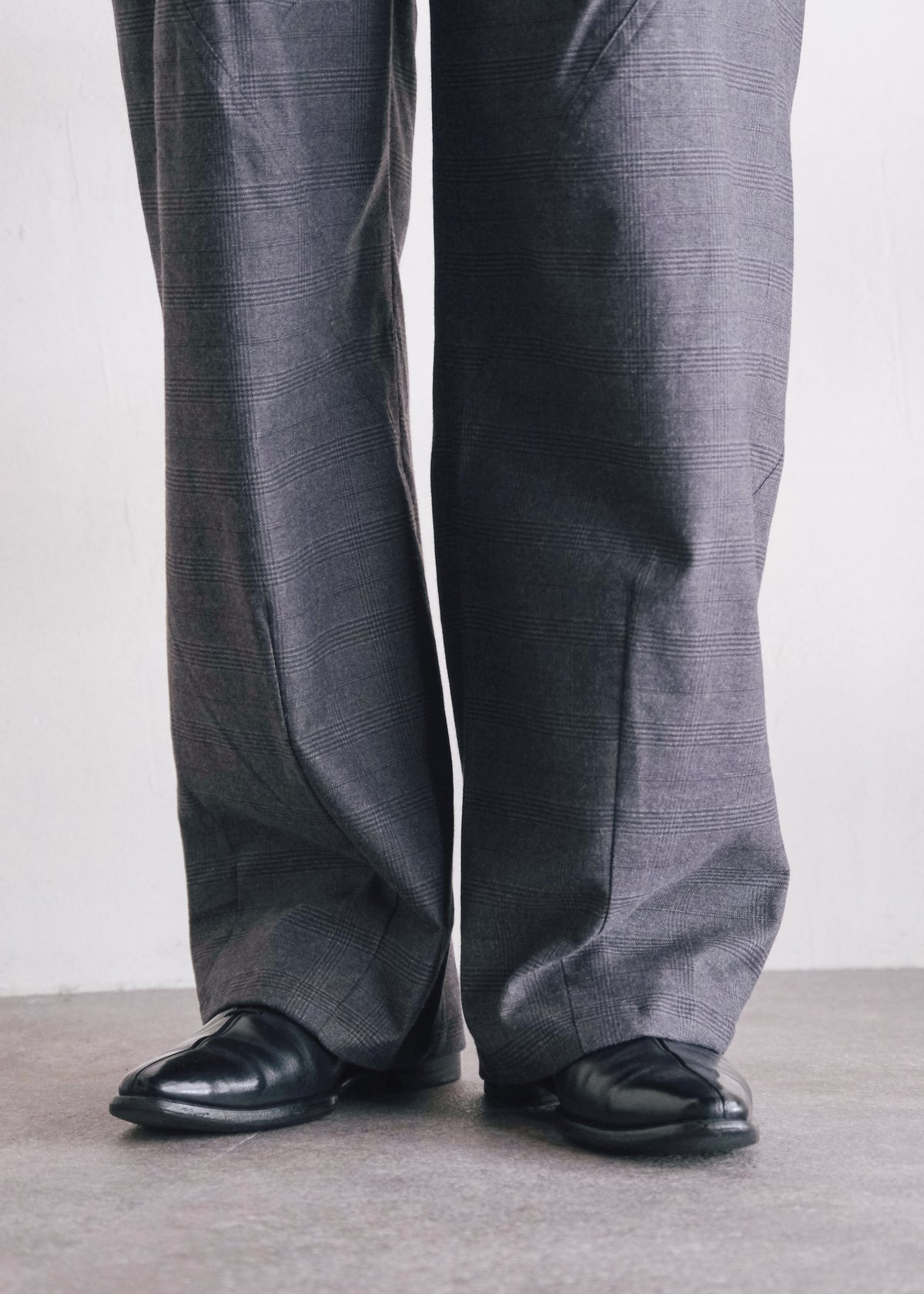 Ex. HOMO LUDENS 26AW Y.M. Jockey easy pants / charcoal